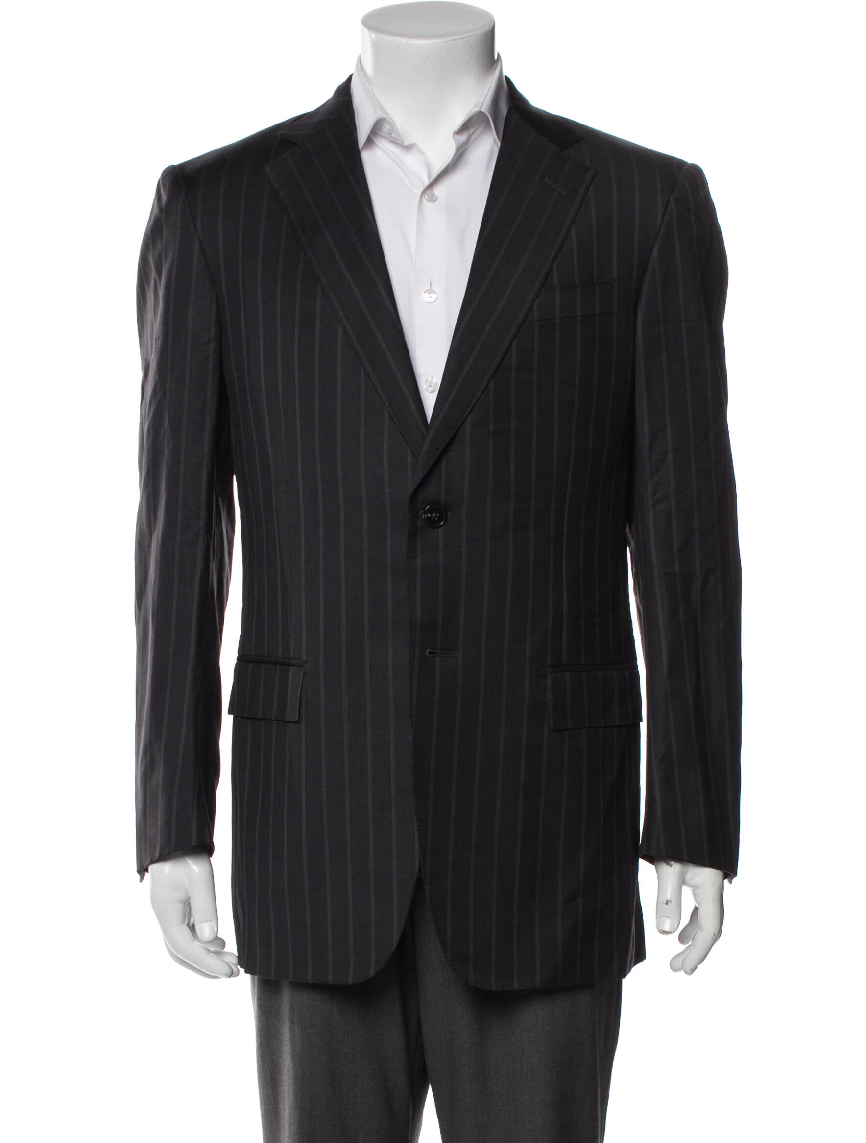 Ermenegildo Zegna Wool Striped Blazer
