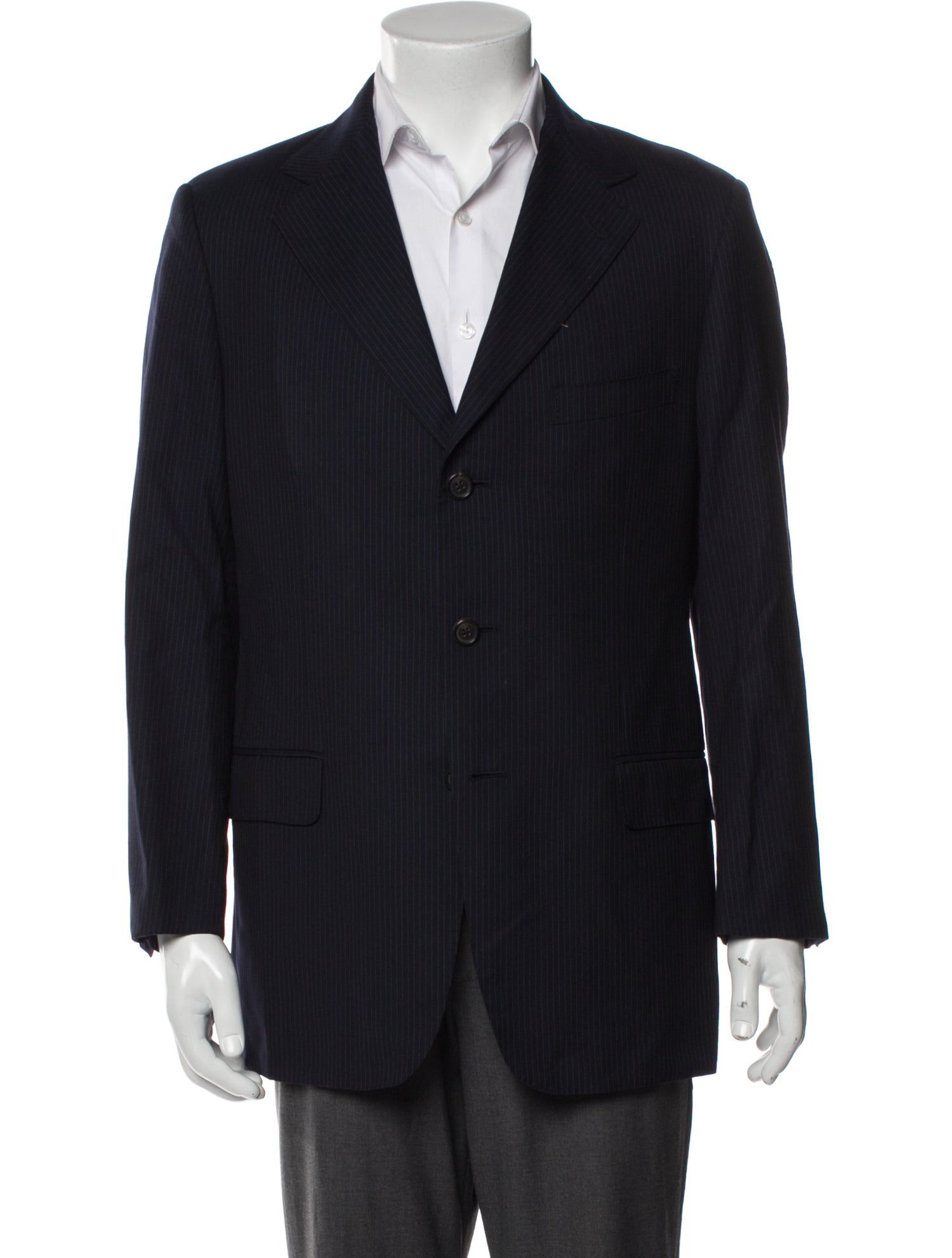 Ermenegildo Zegna Wool Striped Blazer