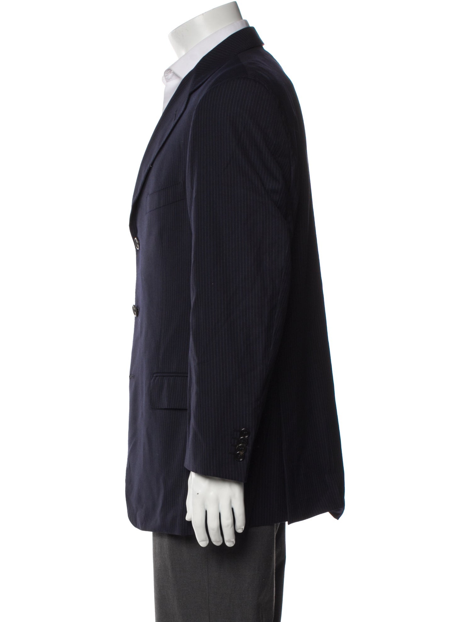 Ermenegildo Zegna Wool Striped Blazer