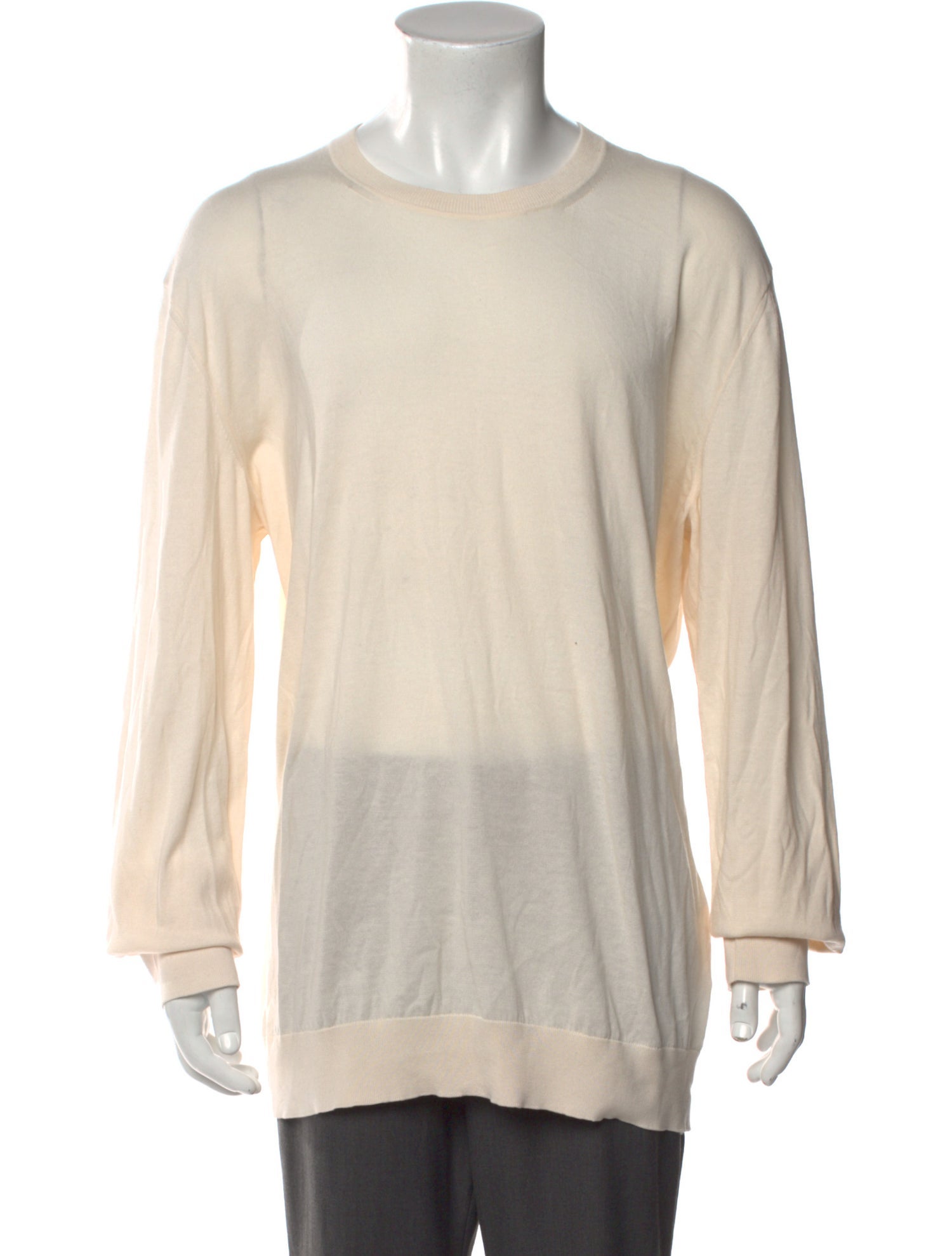 Ermenegildo Zegna Crew Neck Long Sleeve Pullover