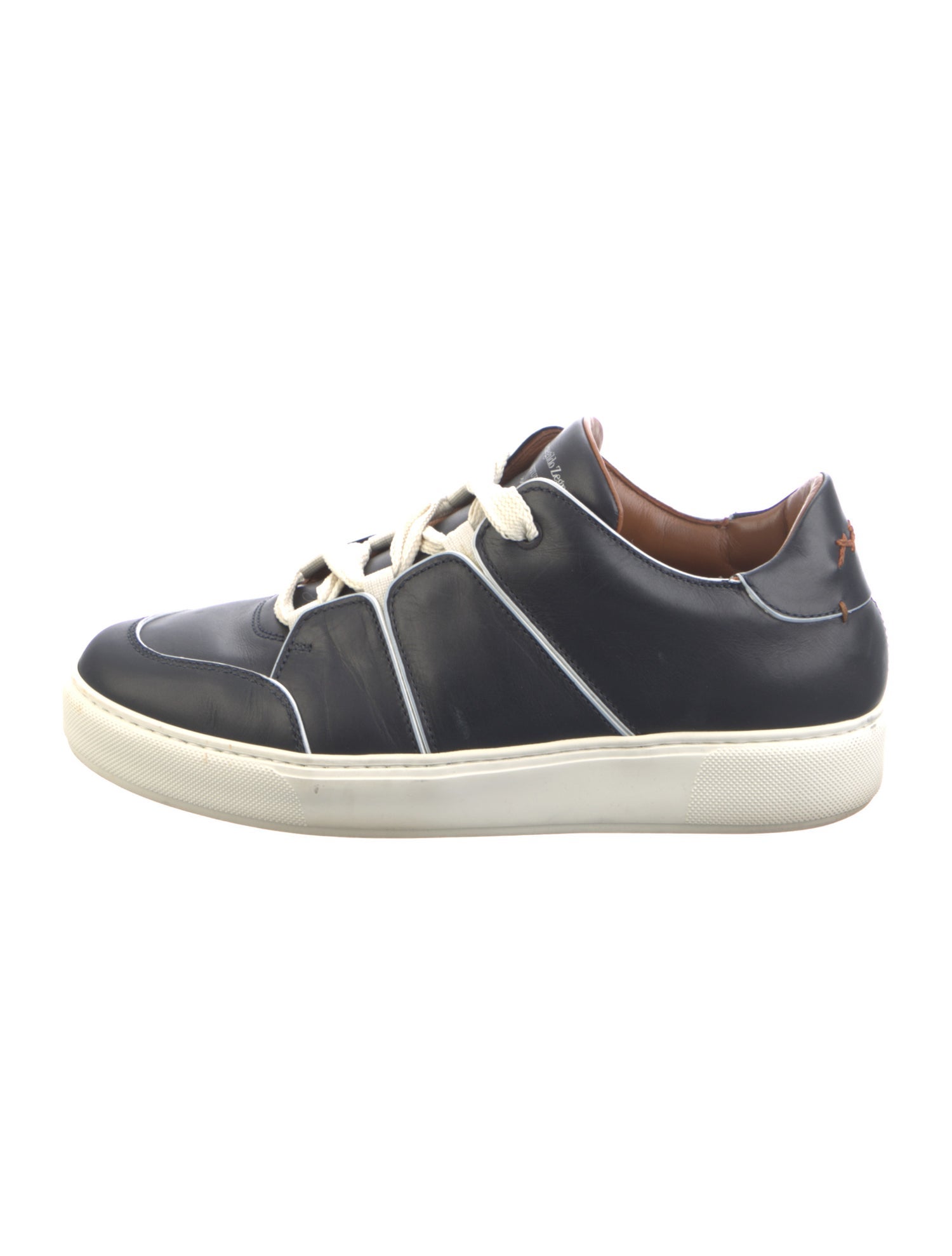 Ermenegildo Zegna Leather Sneakers