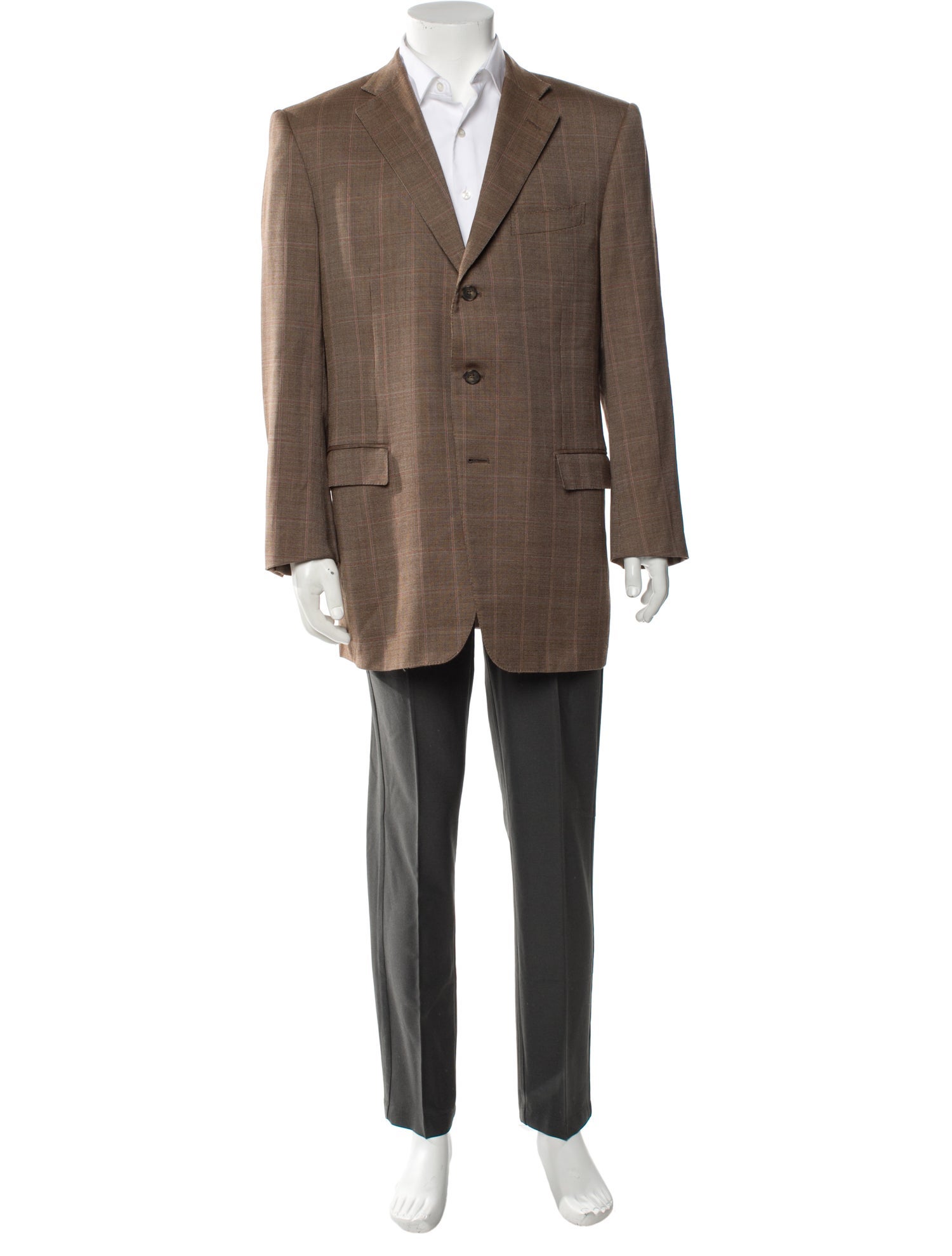 Ermenegildo Zegna Wool Striped Blazer