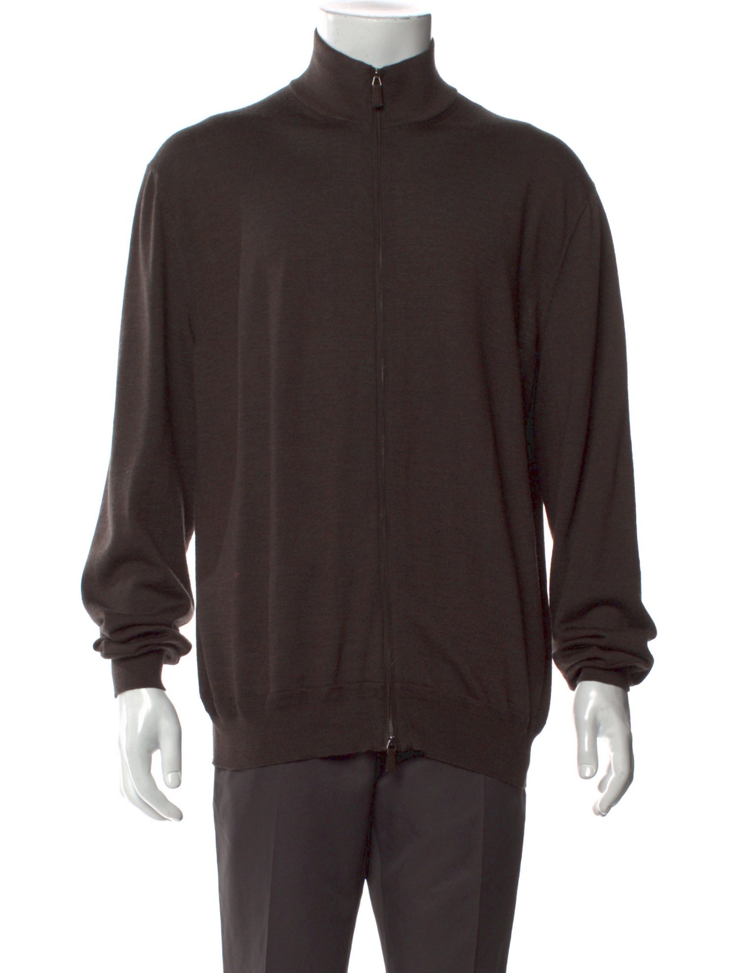 Ermenegildo Zegna Wool Turtleneck Polo Sweater