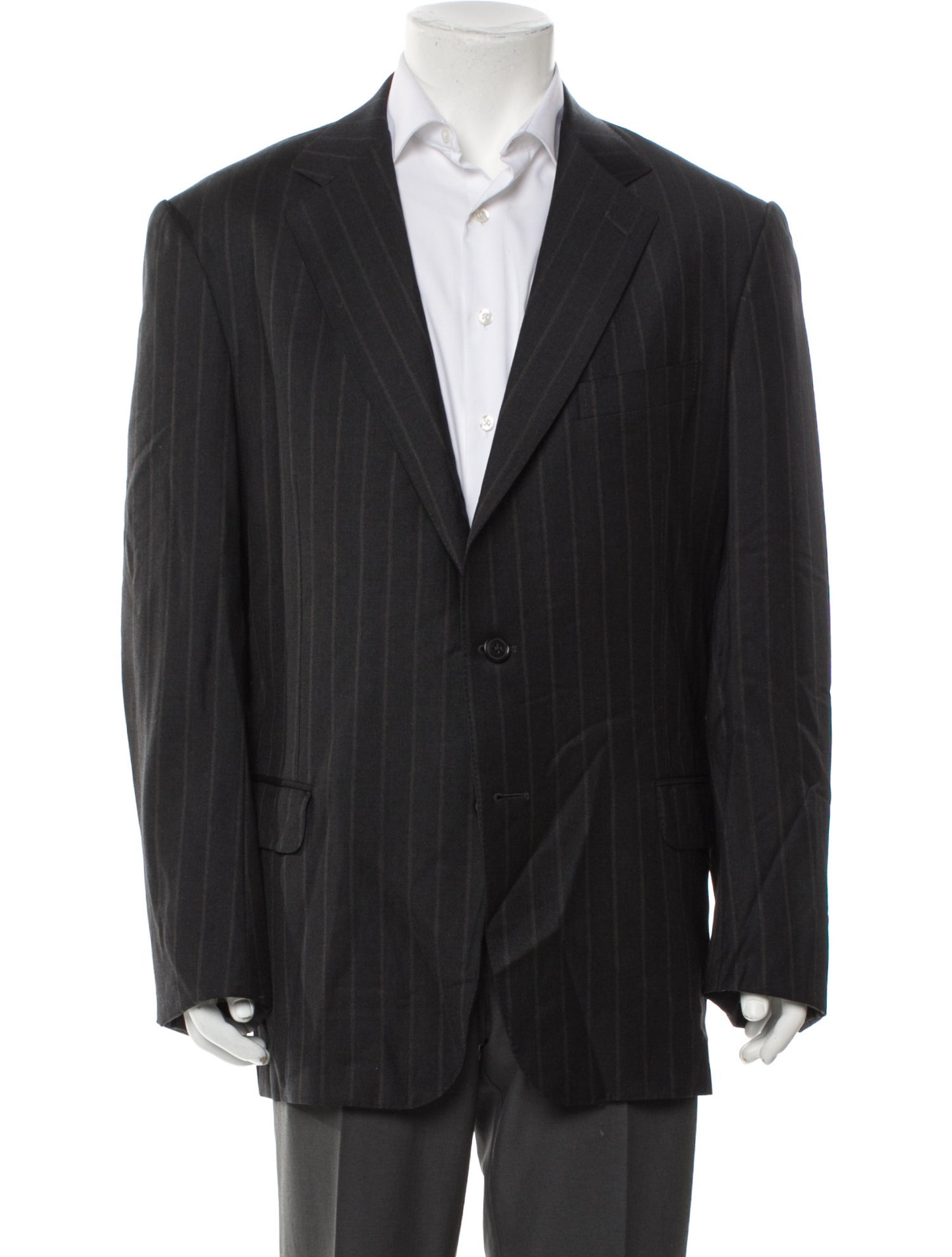 Ermenegildo Zegna Wool Striped Blazer
