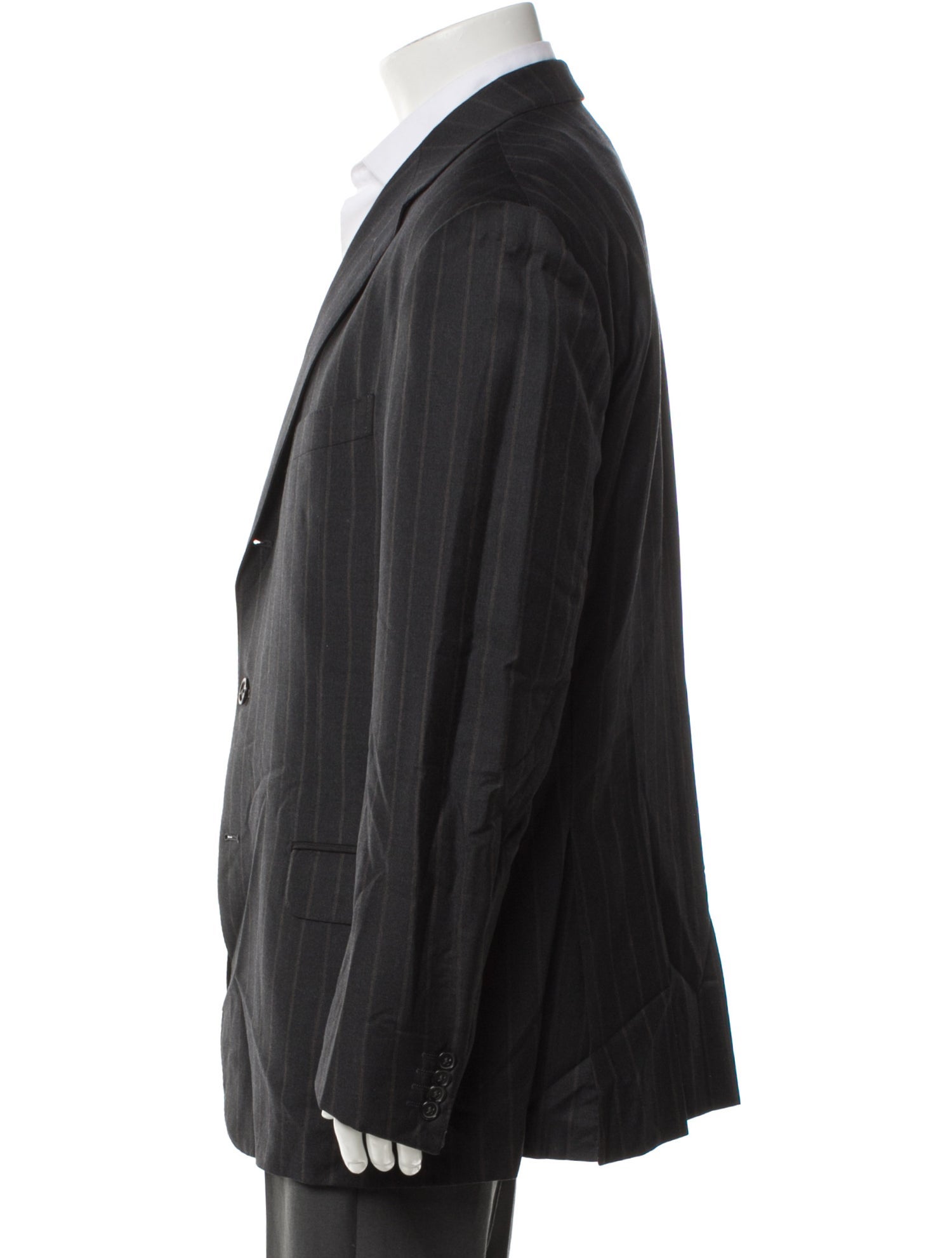 Ermenegildo Zegna Wool Striped Blazer
