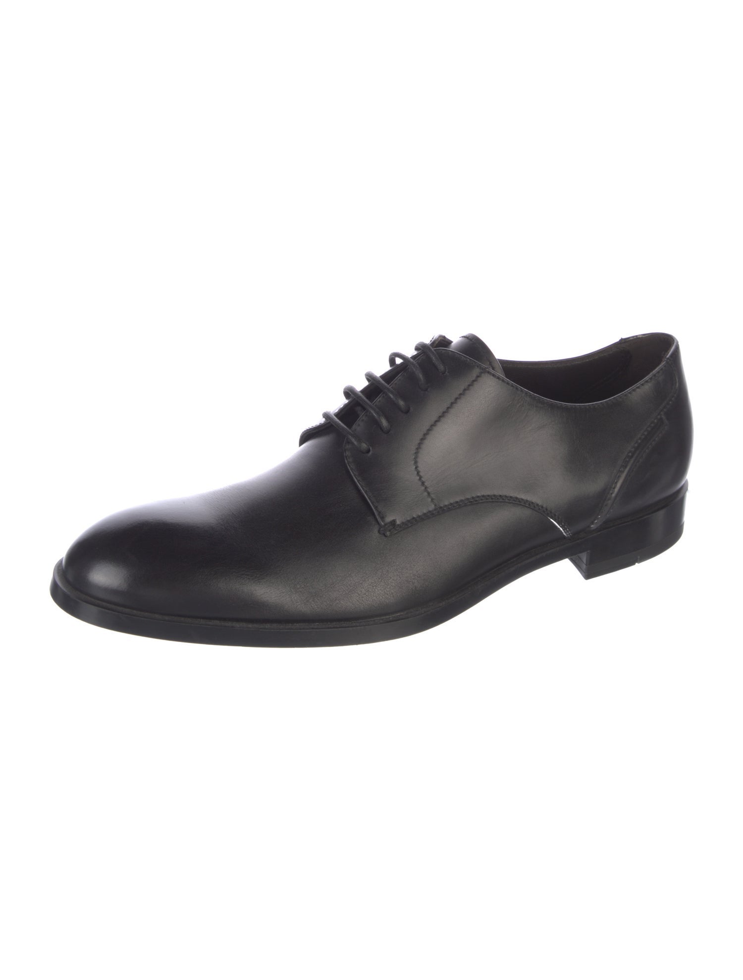 Ermenegildo Zegna Leather Derby Shoes
