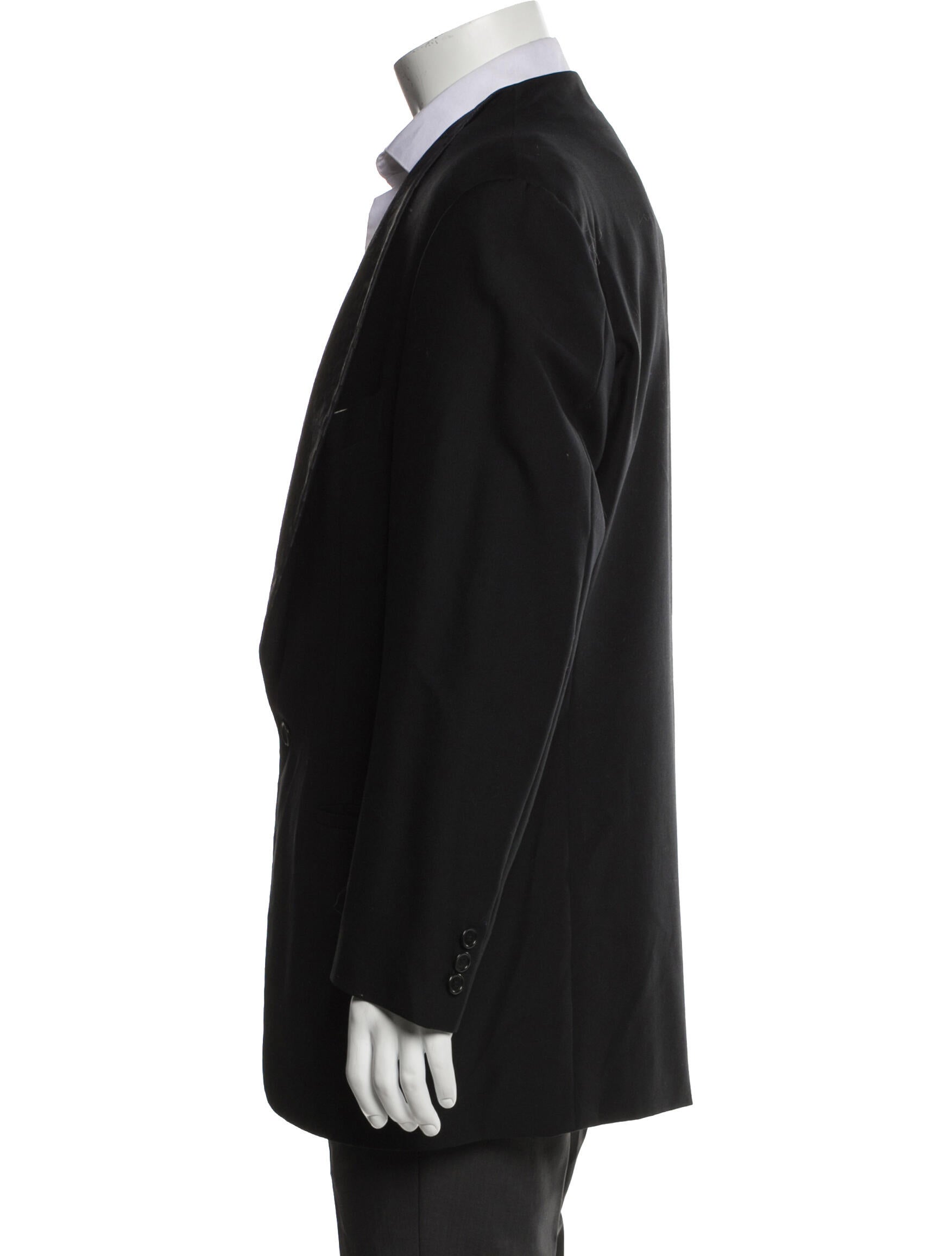 Ermenegildo Zegna Vintage Virgin Wool Smoking Jacket