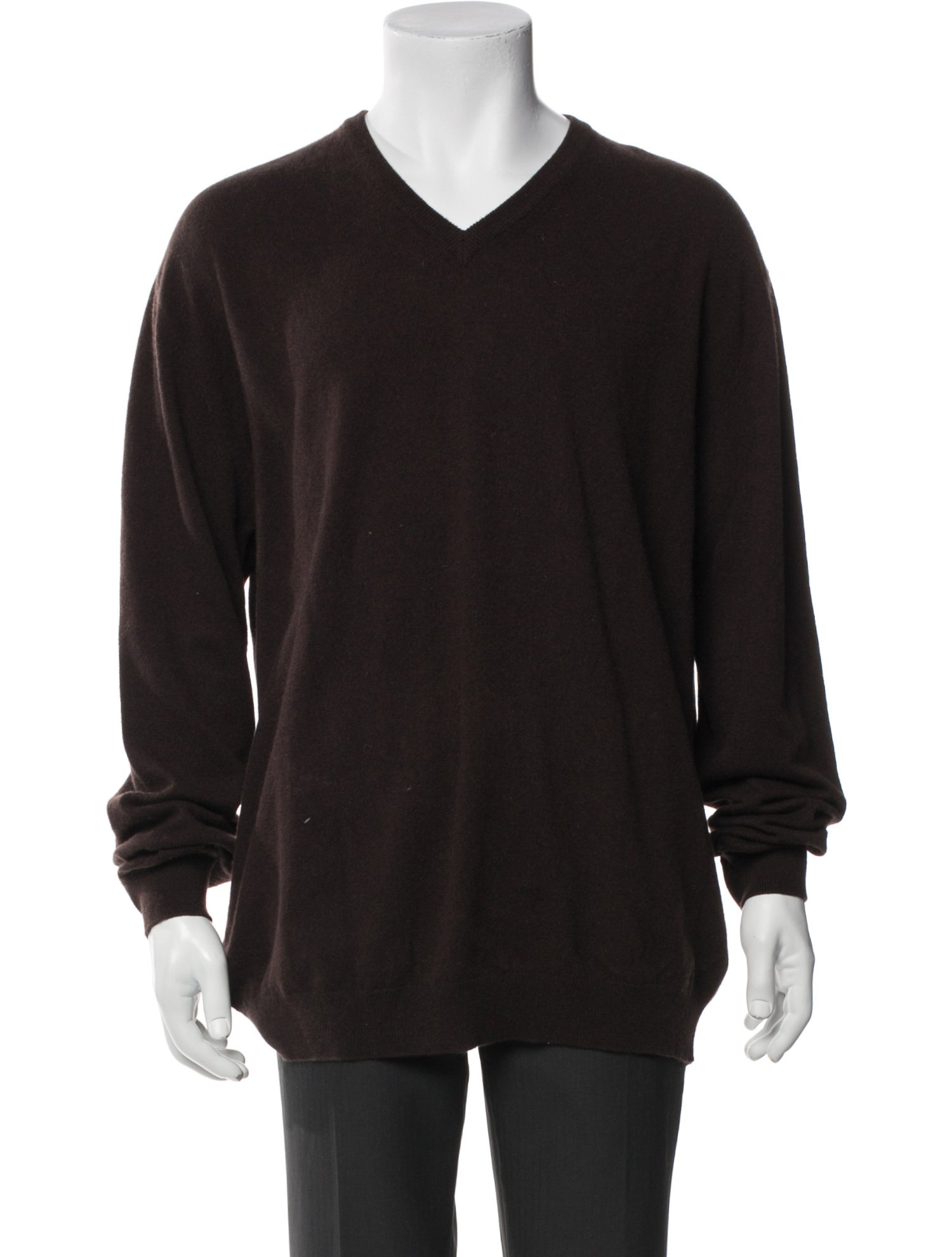 Ermenegildo Zegna Cashmere V-Neck Pullover