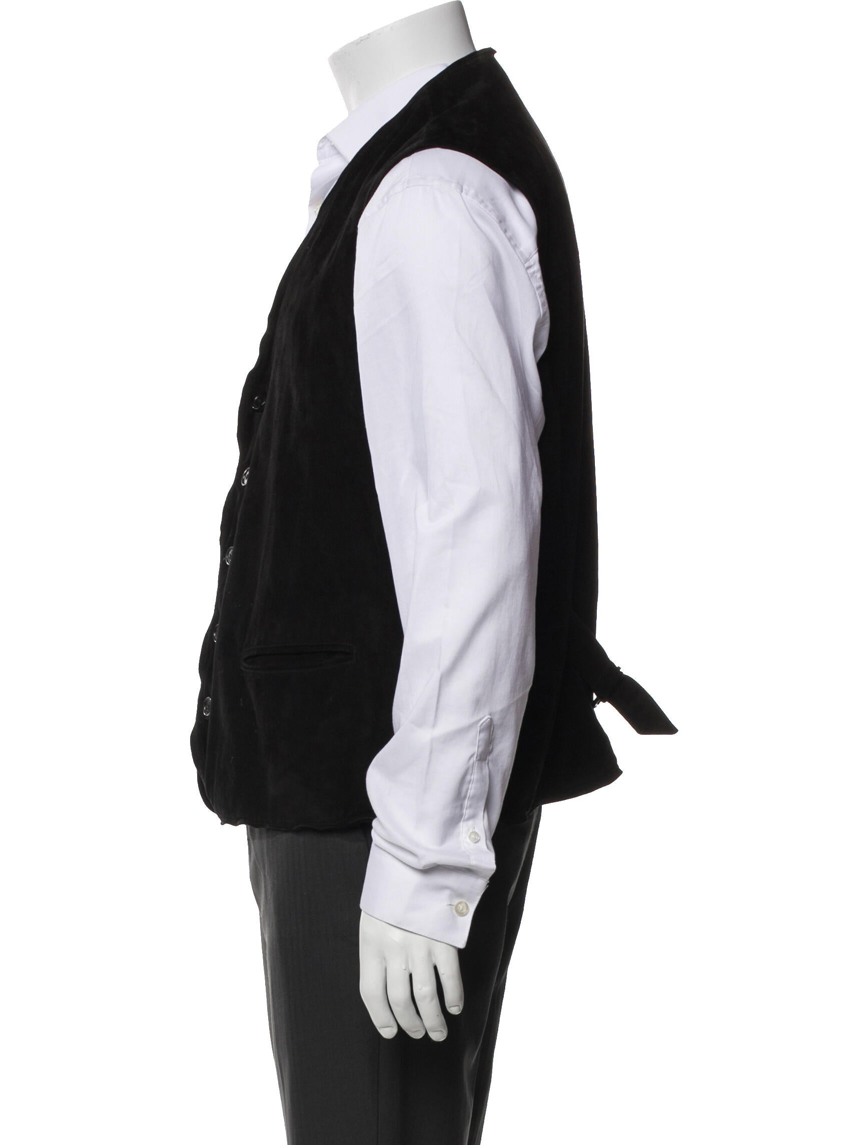 Ermenegildo Zegna Lamb Leather Vest