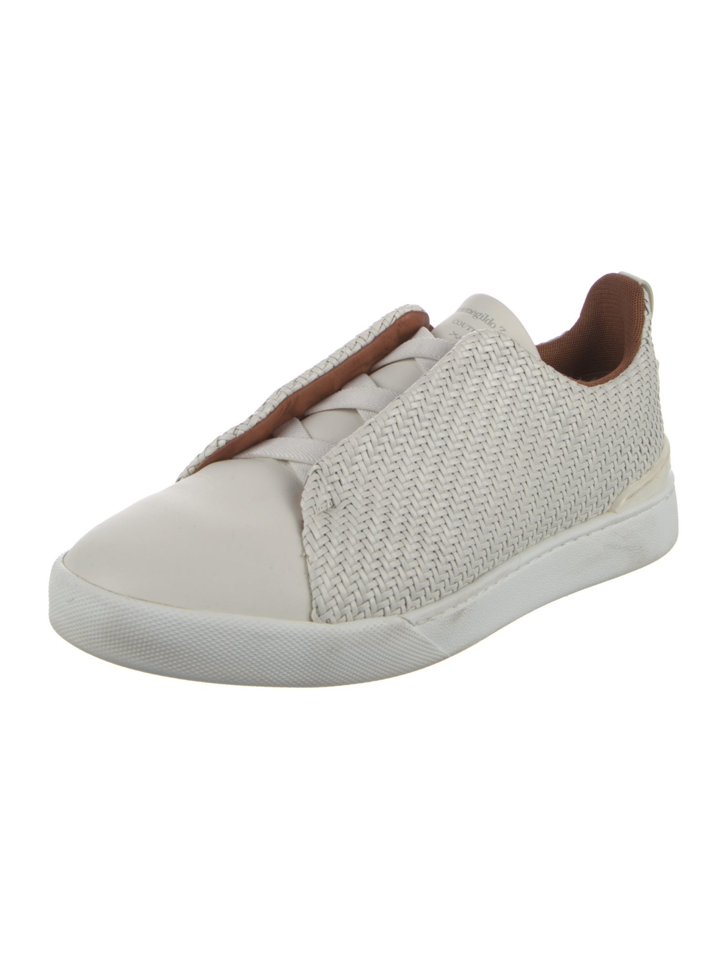 Ermenegildo Zegna Leather Sneakers