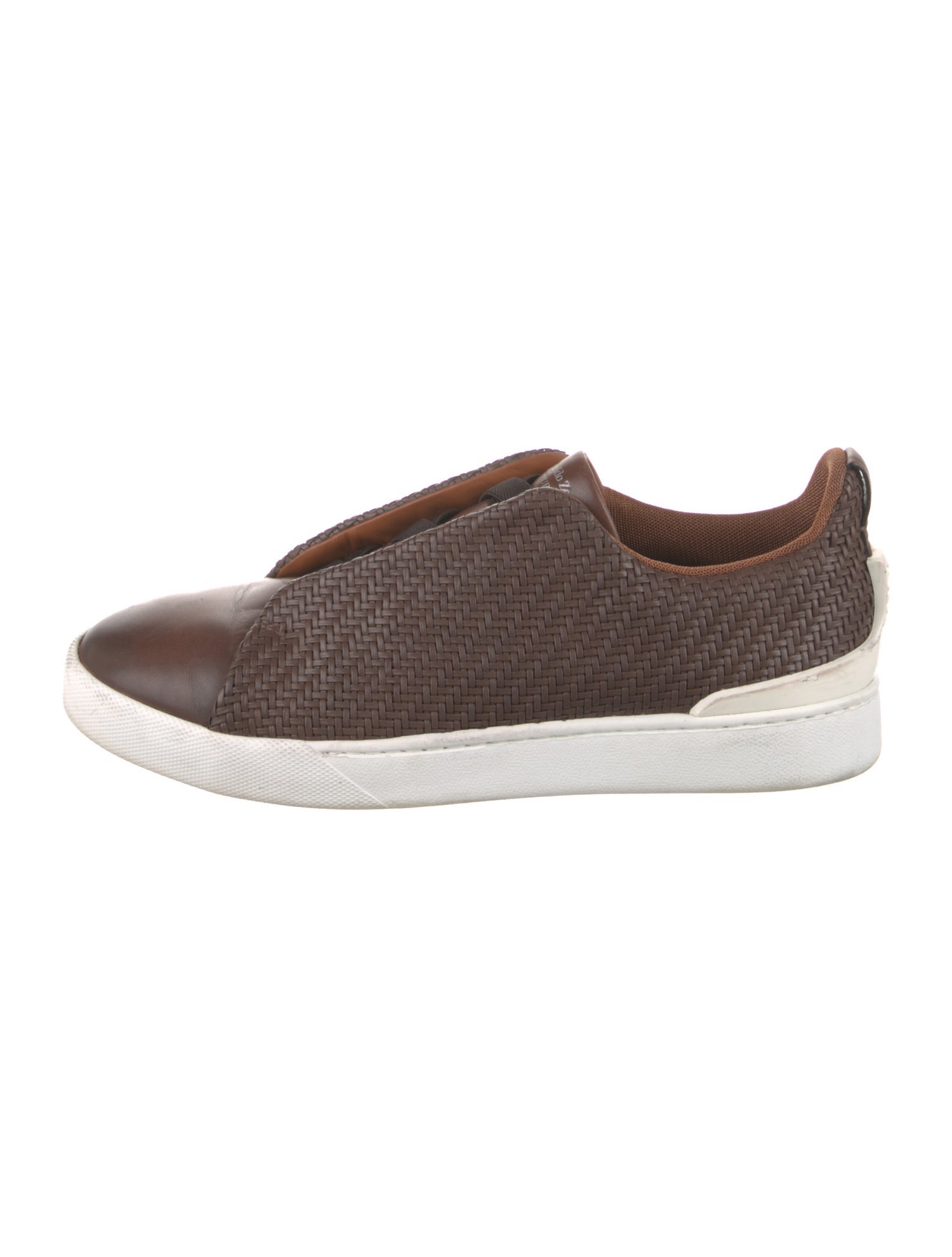 Ermenegildo Zegna Leather Sneakers