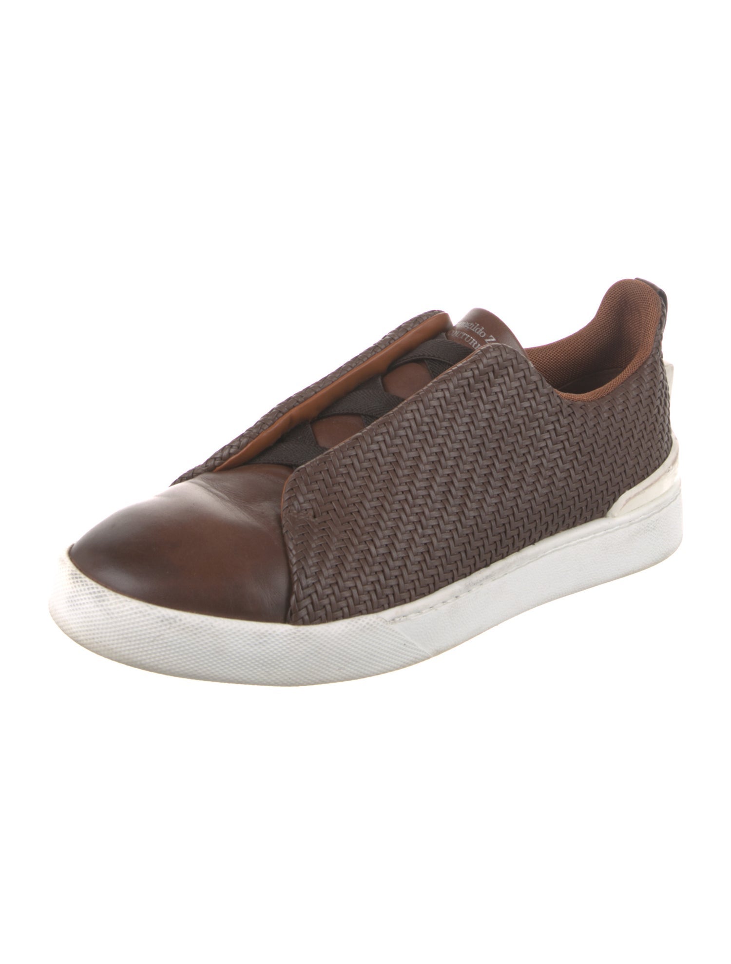 Ermenegildo Zegna Leather Sneakers