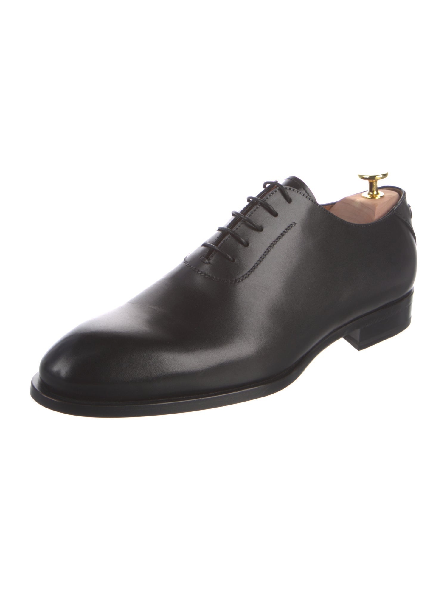 Ermenegildo Zegna Couture Leather Oxfords