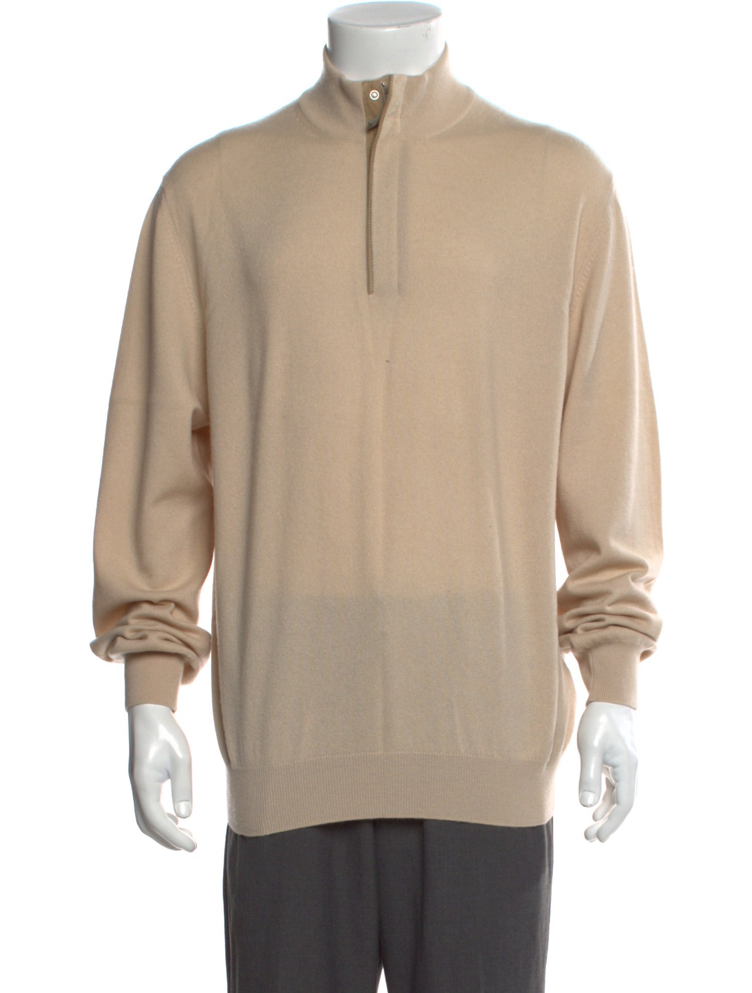 Ermenegildo Zegna Cashmere Mock Neck Pullover