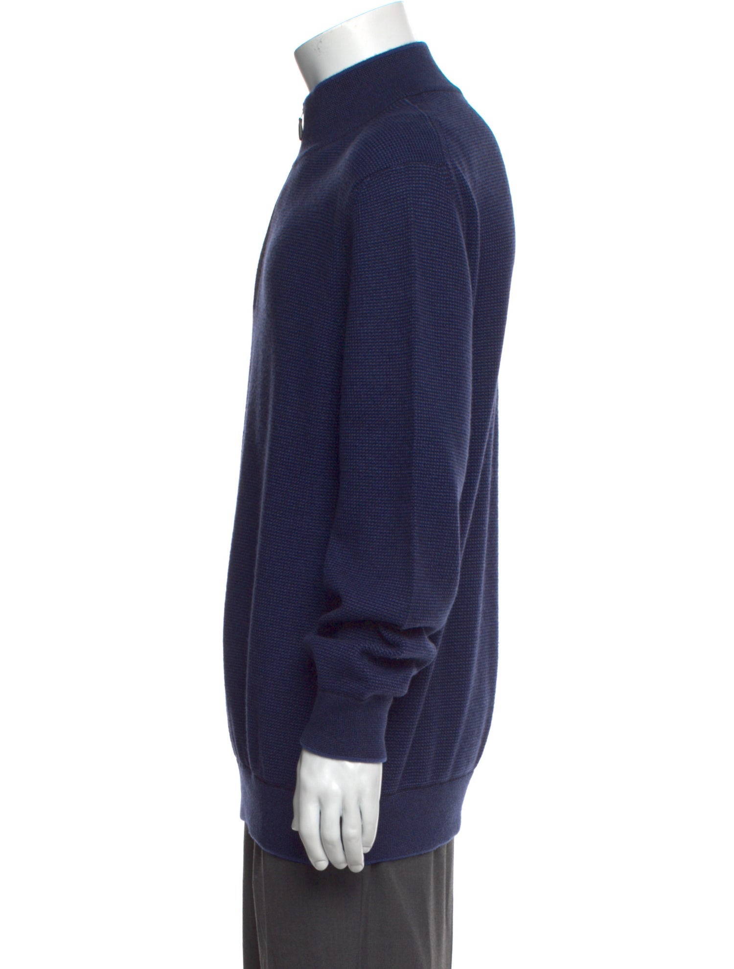 Ermenegildo Zegna Turtleneck Long Sleeve Polo Sweater