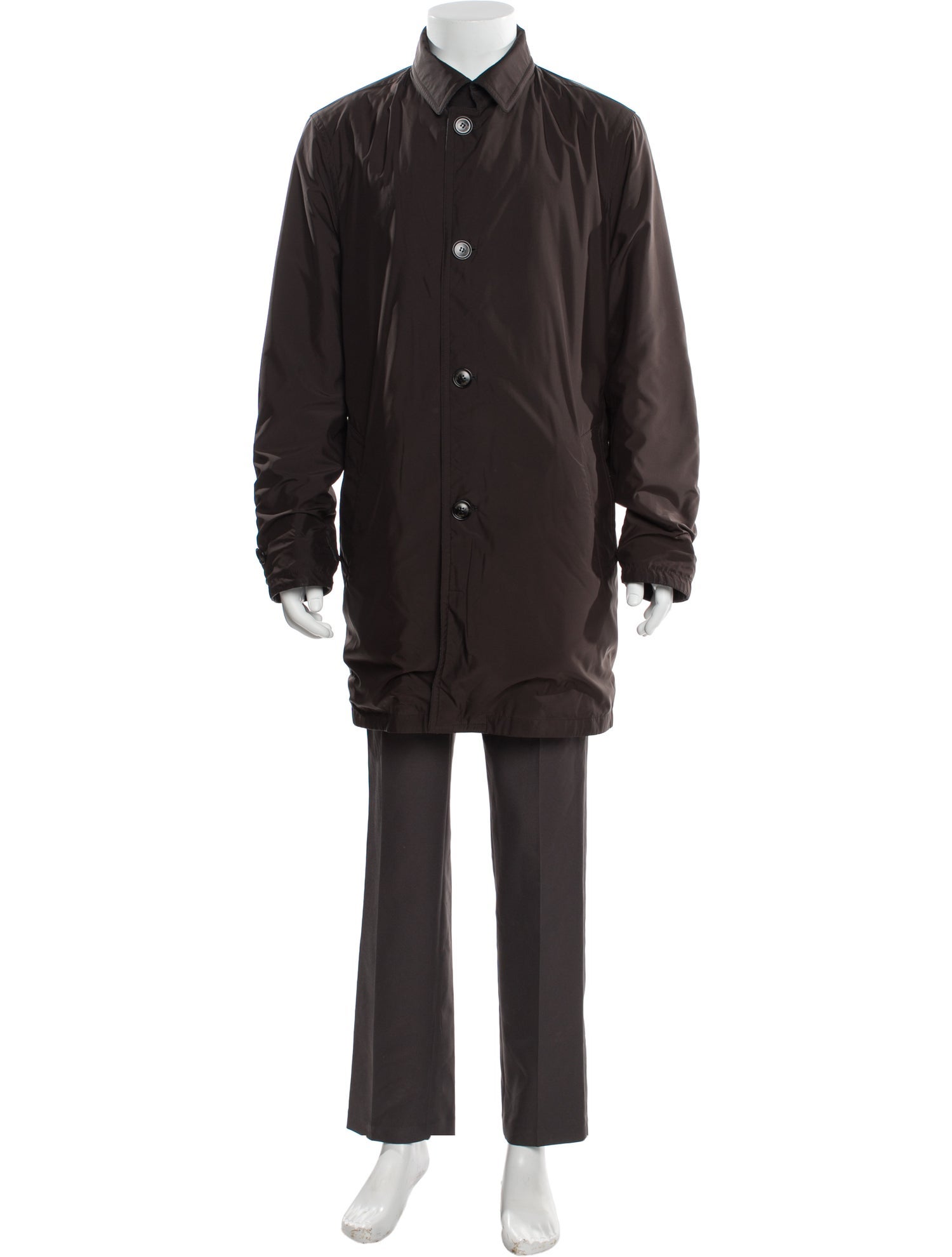 Ermenegildo Zegna Wool Trench Coat