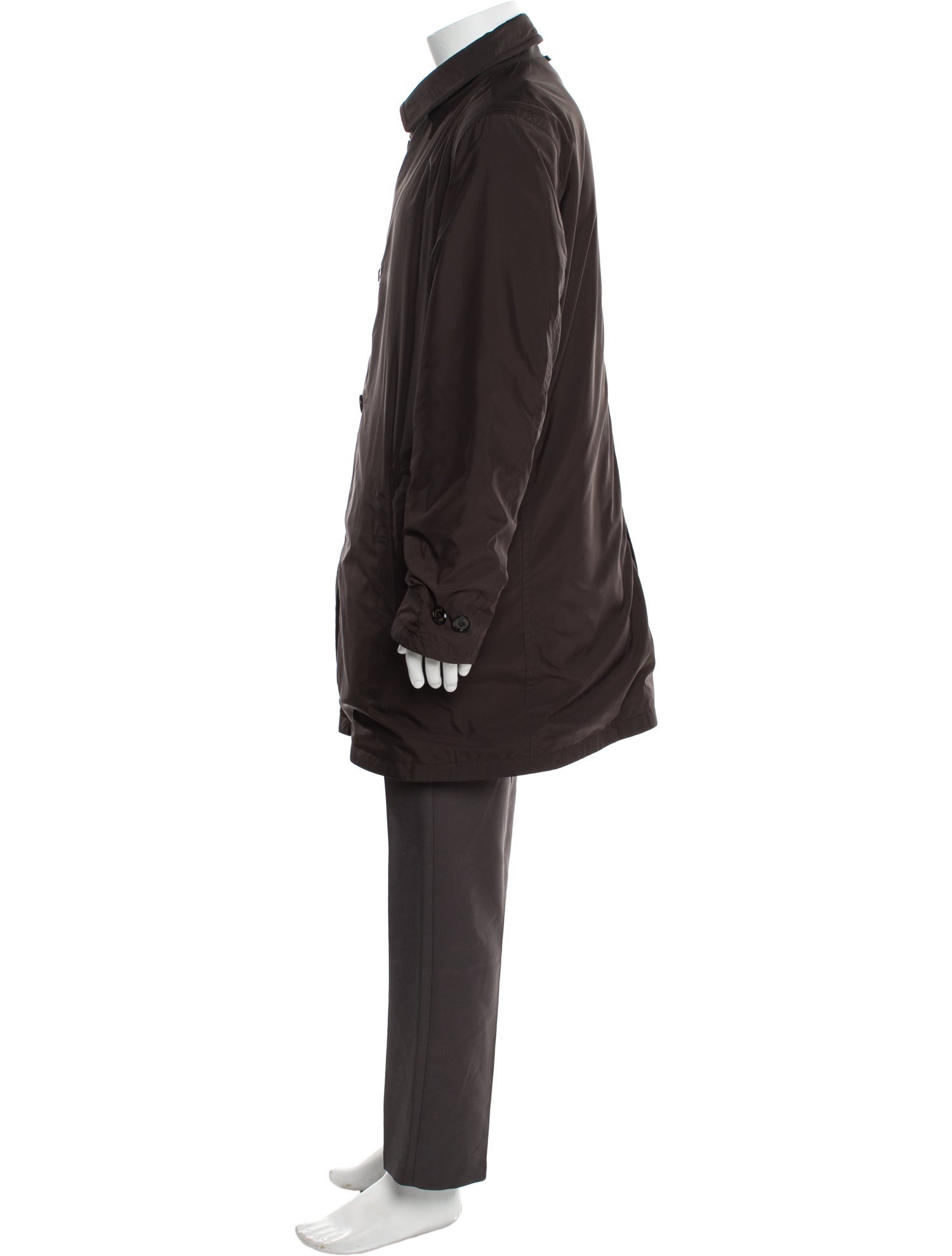 Ermenegildo Zegna Wool Trench Coat