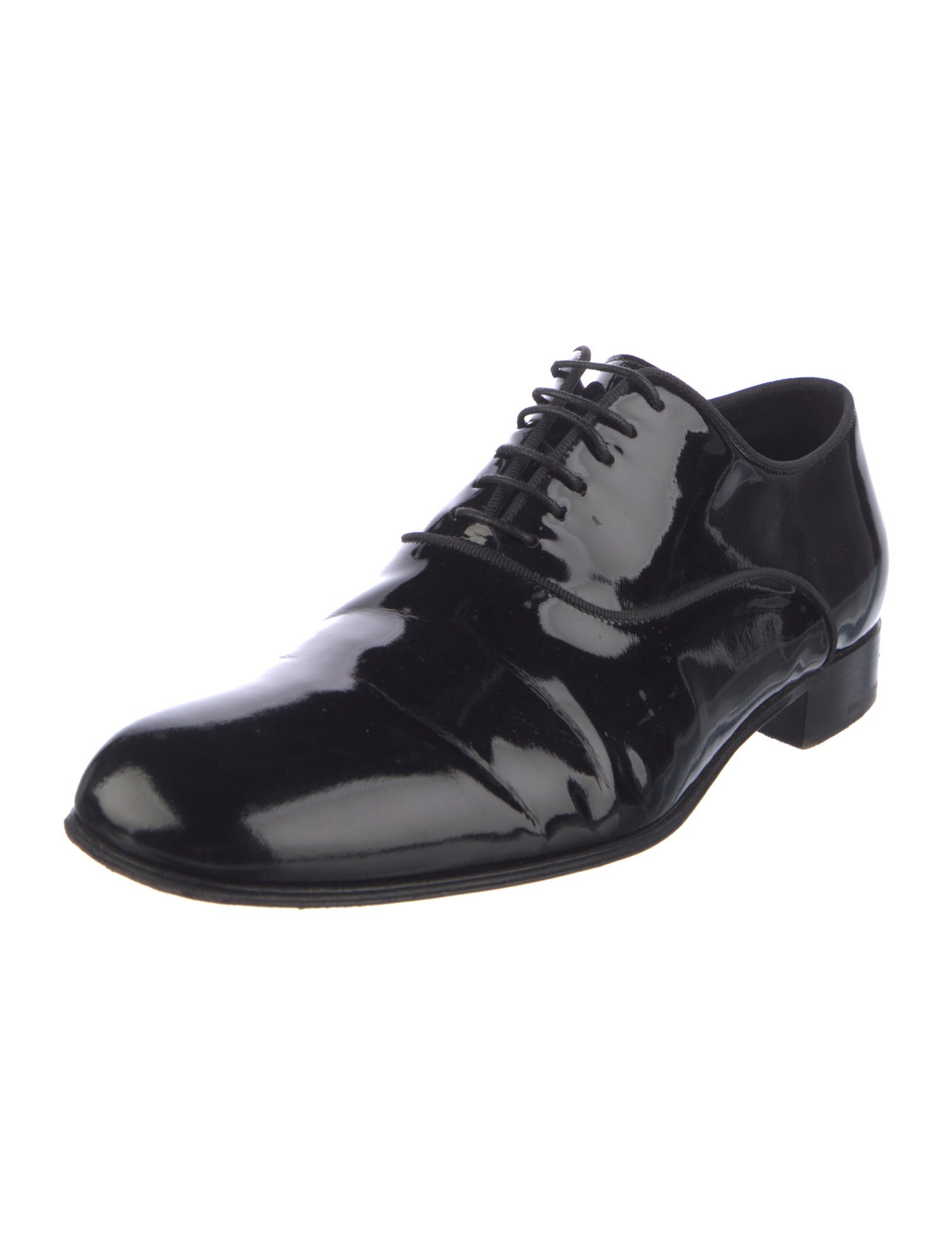 Ermenegildo Zegna Patent Leather Oxfords