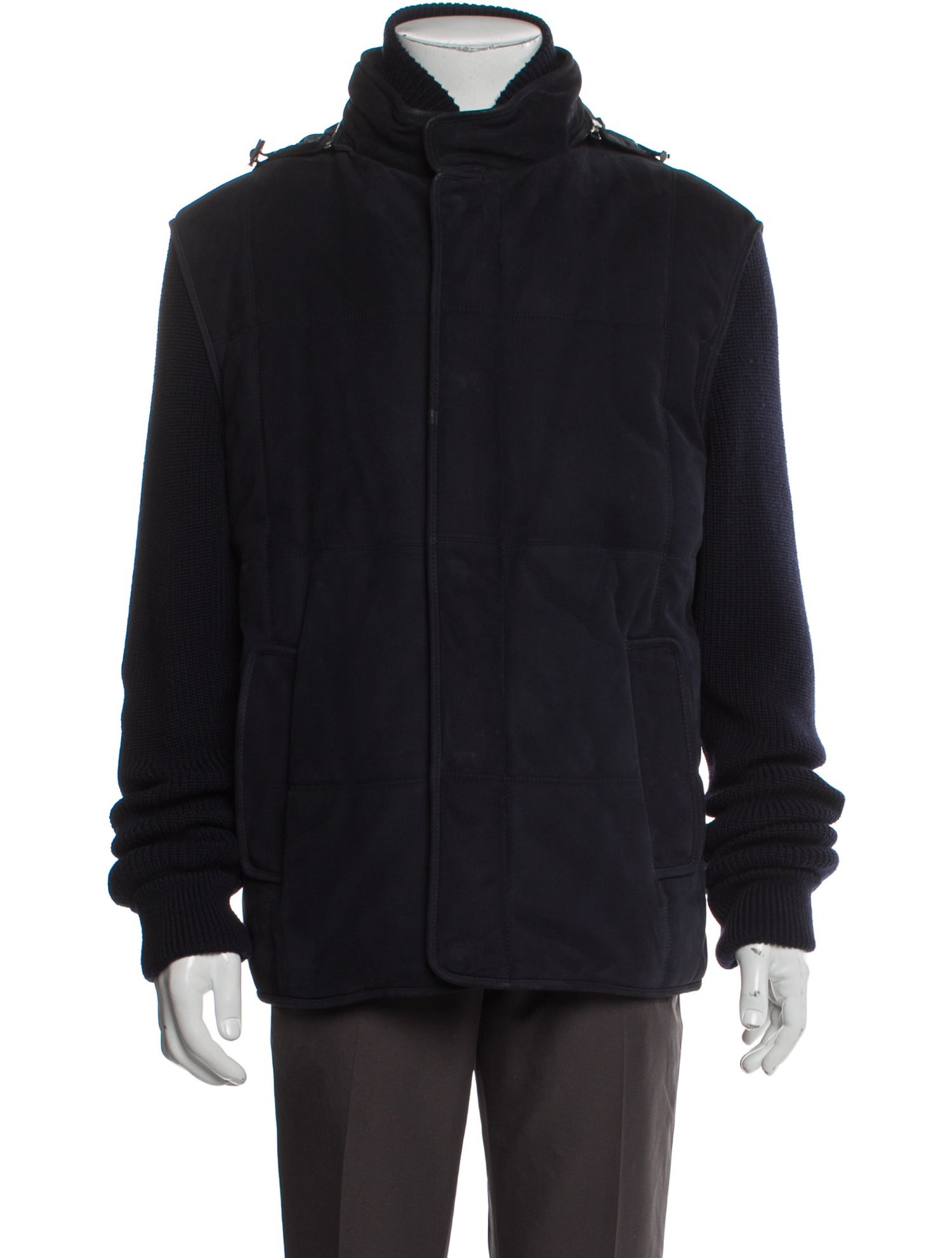 Ermenegildo Zegna Lamb Leather Parka