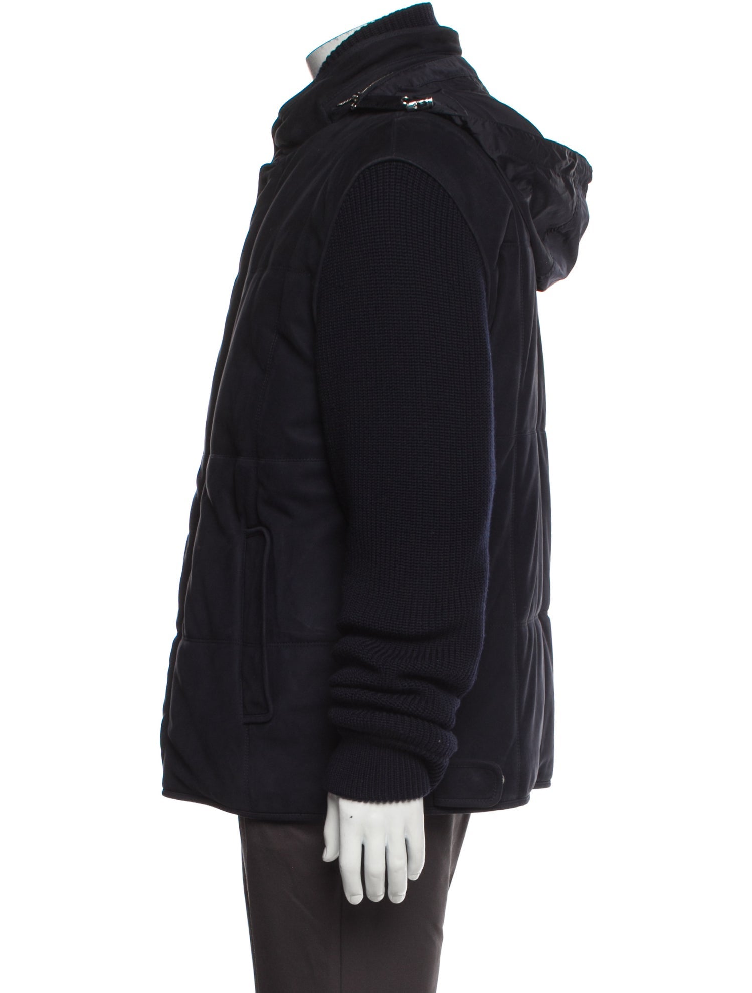 Ermenegildo Zegna Lamb Leather Parka