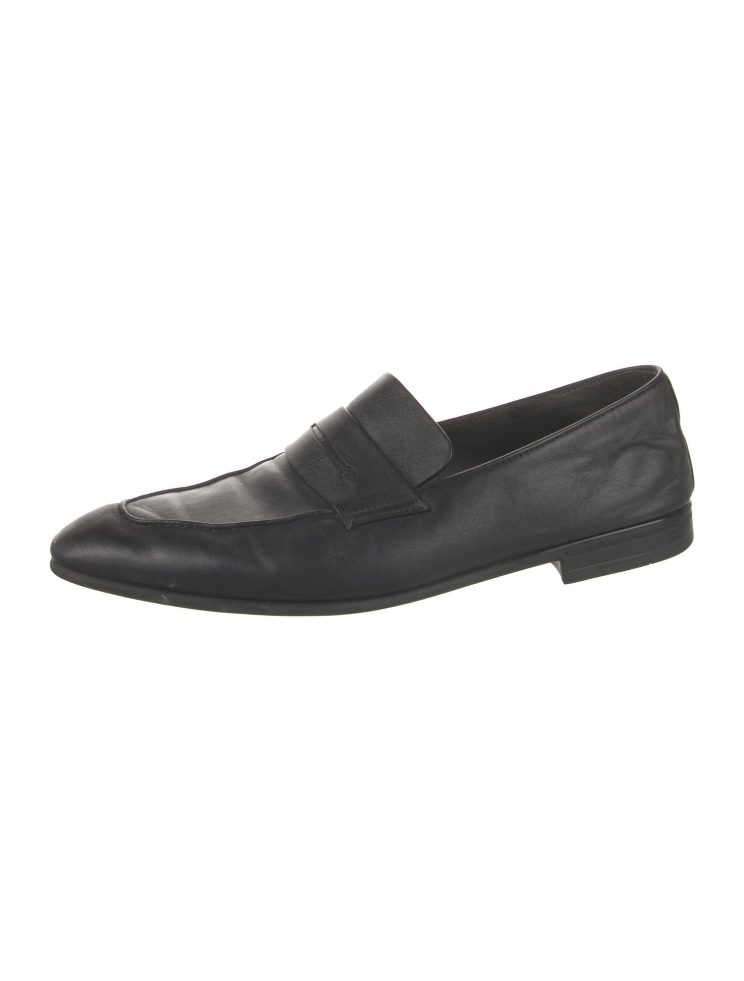 Ermenegildo Zegna Leather Monk Straps