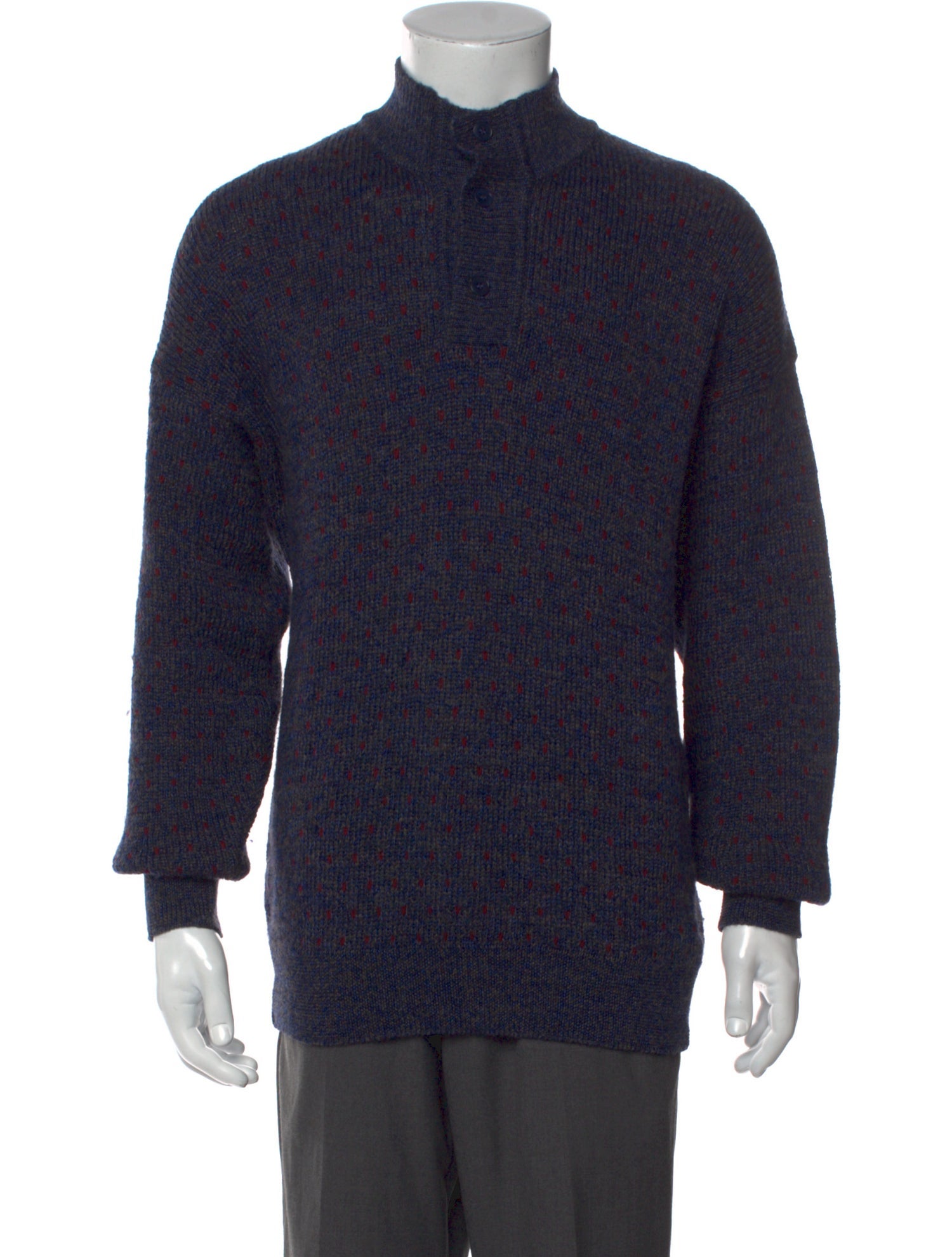 Ermenegildo Zegna Wool Mock Neck Pullover