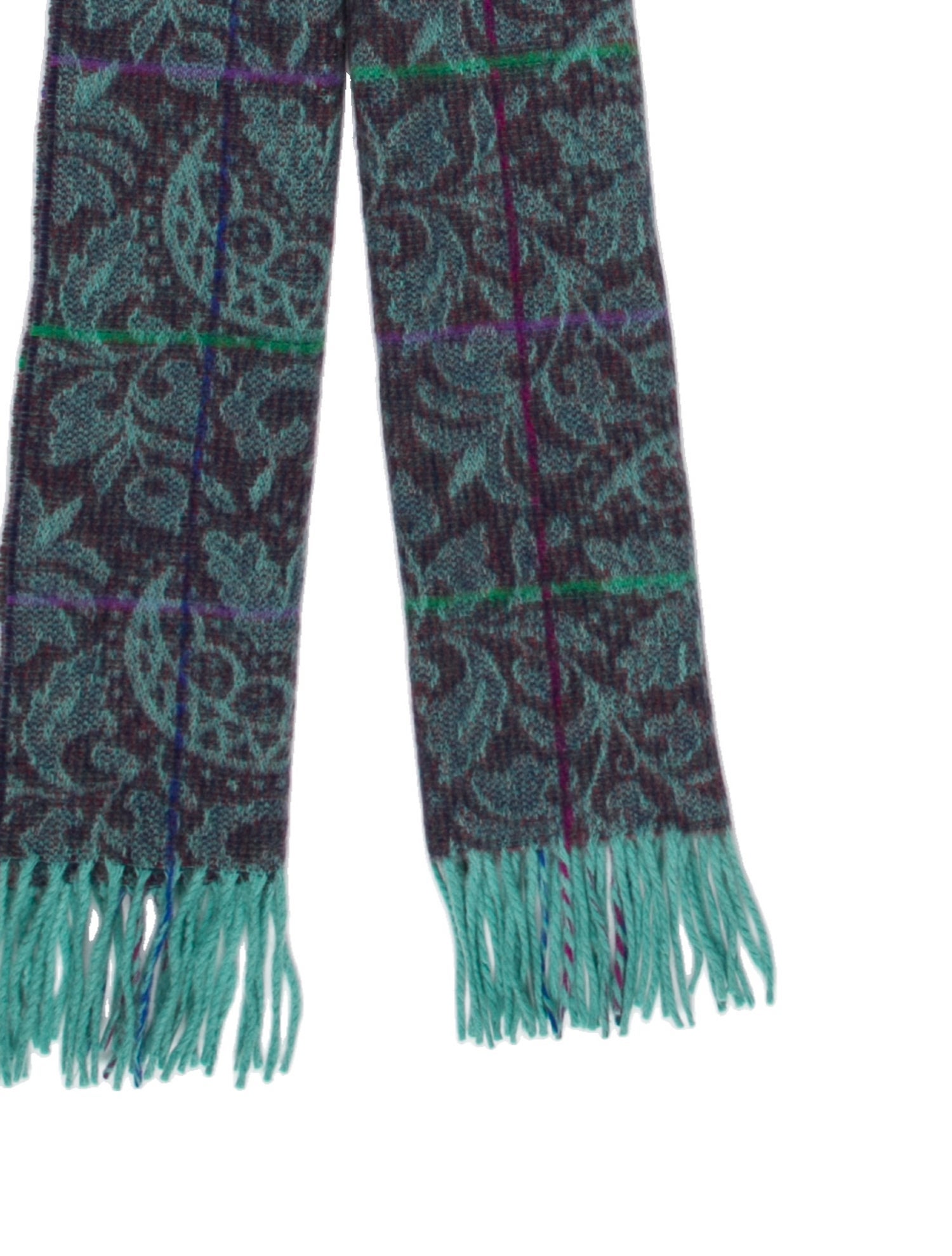 Ermenegildo Zegna Wool Printed Scarf