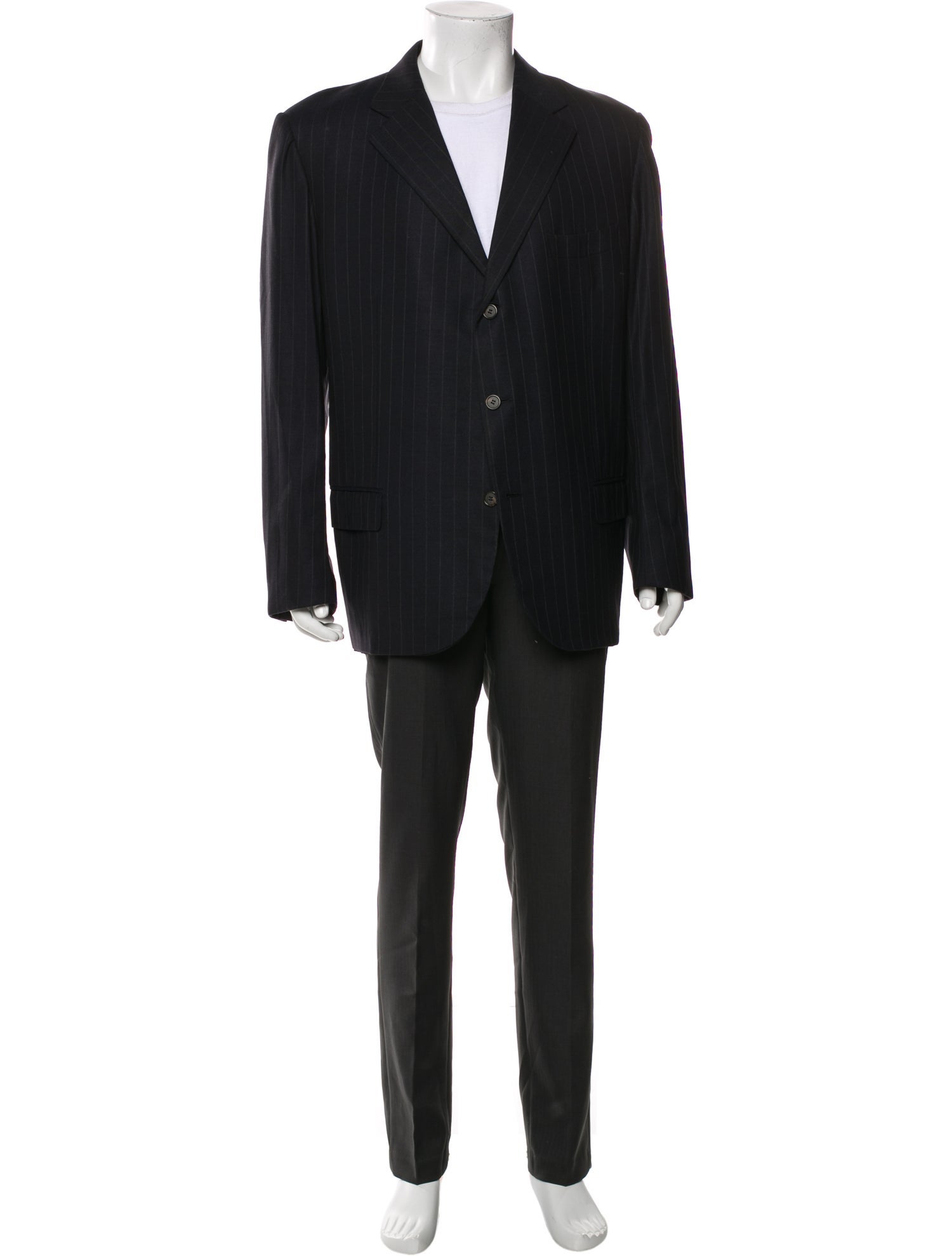 Ermenegildo Zegna Wool Striped Blazer