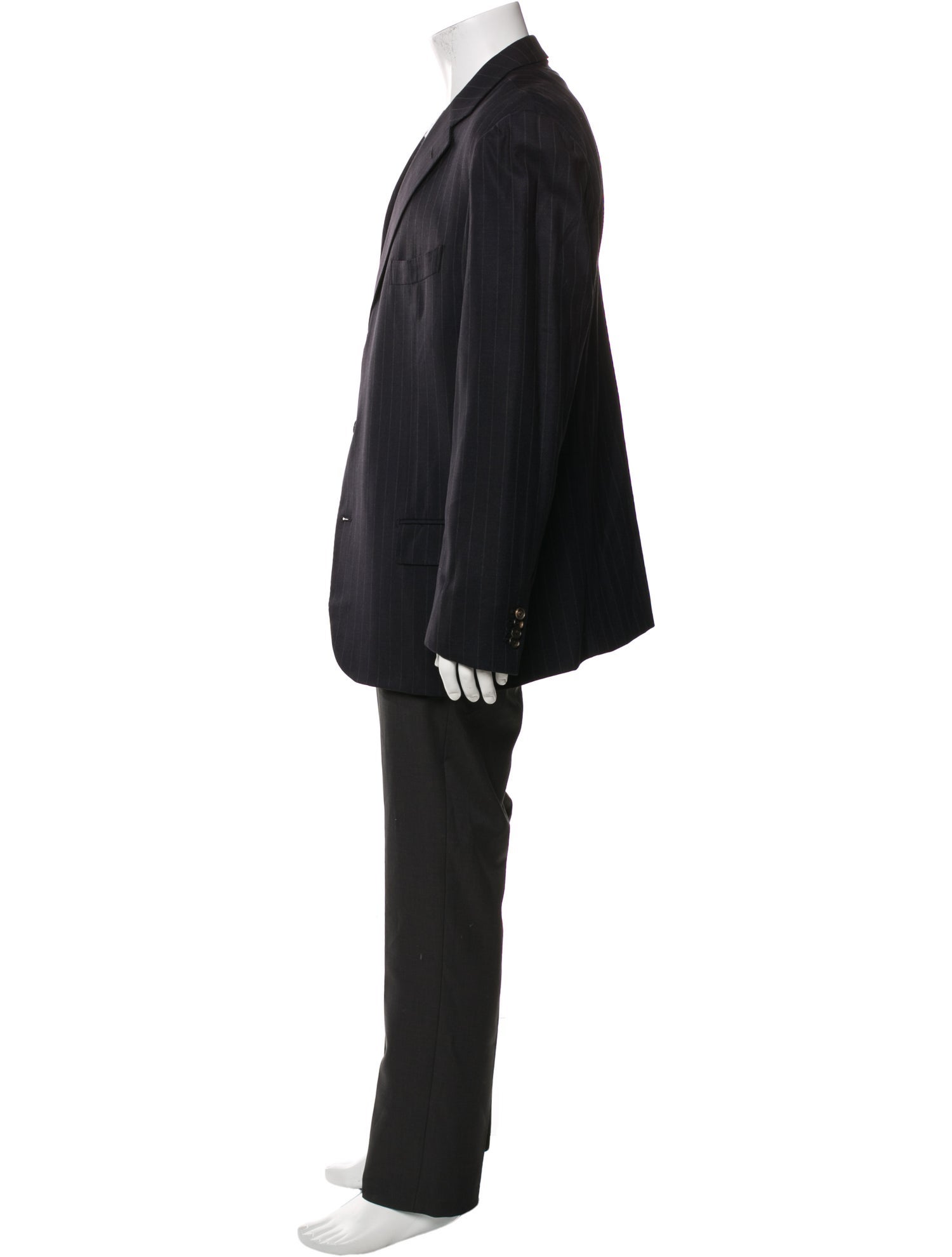 Ermenegildo Zegna Wool Striped Blazer