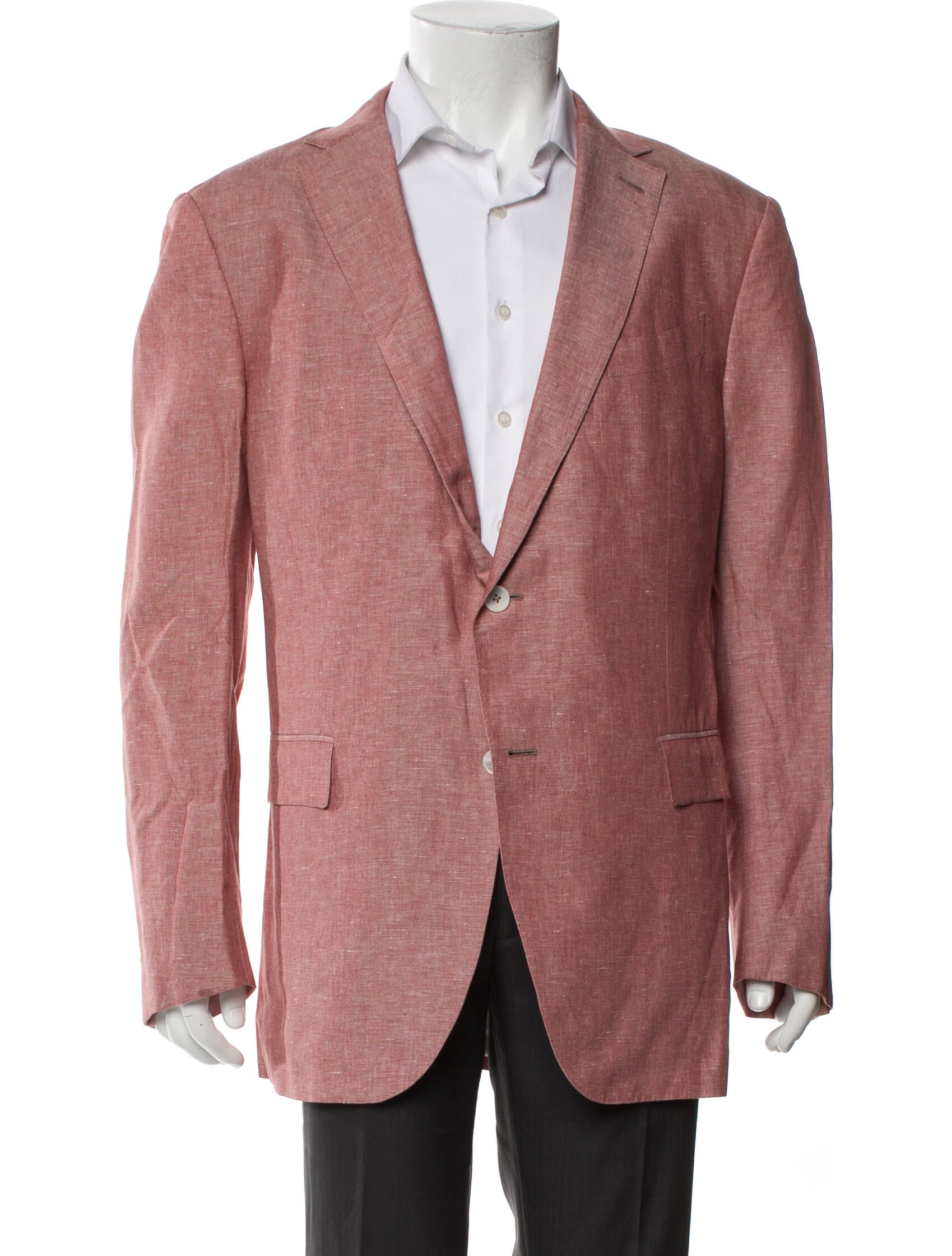 Ermenegildo Zegna Silk Peacoat