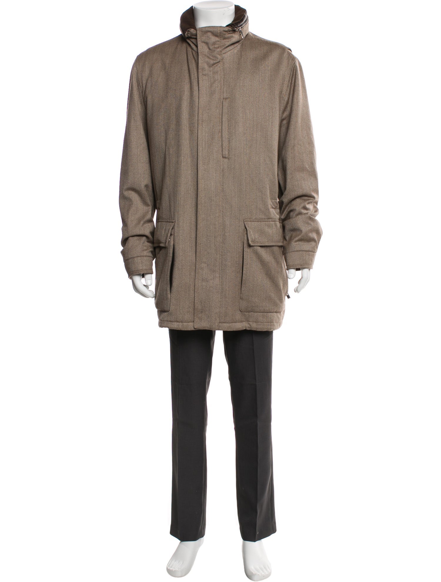Ermenegildo Zegna Virgin Wool Parka