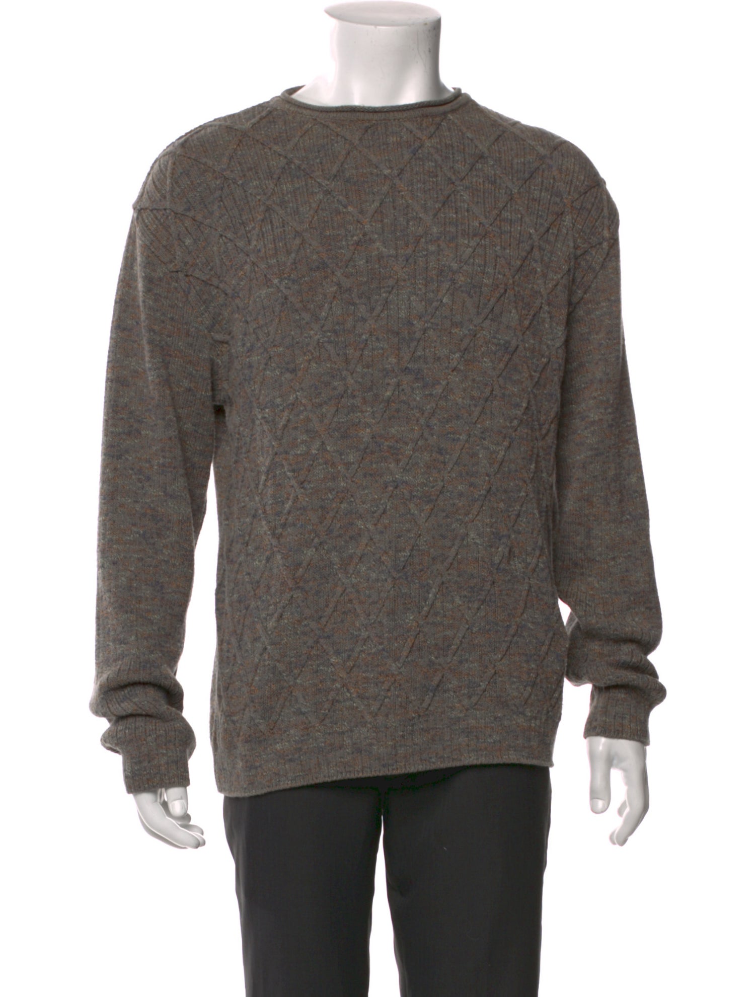 Ermenegildo Zegna Crew Neck Long Sleeve Pullover