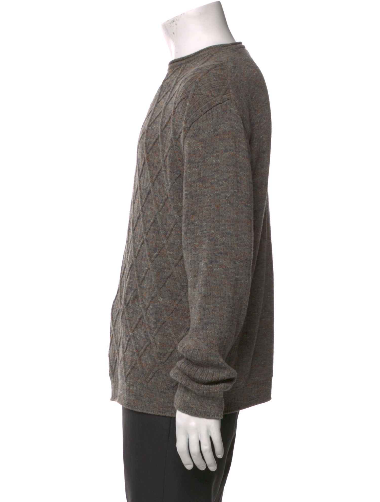 Ermenegildo Zegna Crew Neck Long Sleeve Pullover