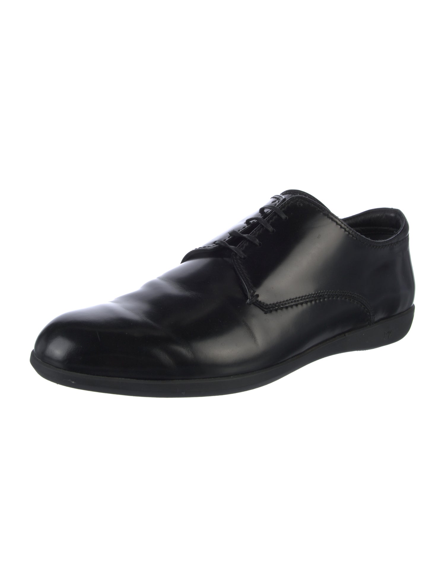 Ermenegildo Zegna Leather Derby Shoes
