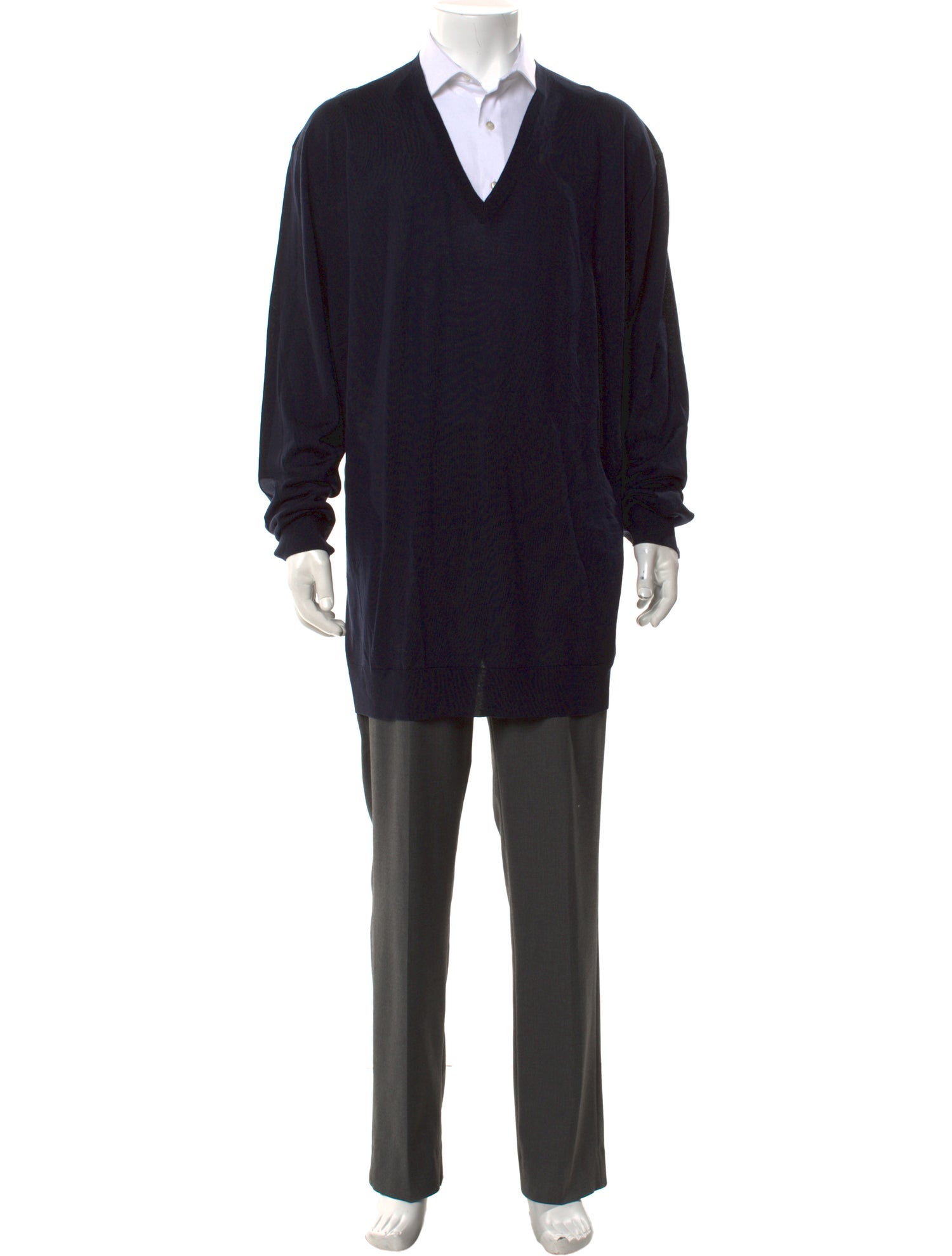 Ermenegildo Zegna Wool V-Neck Pullover