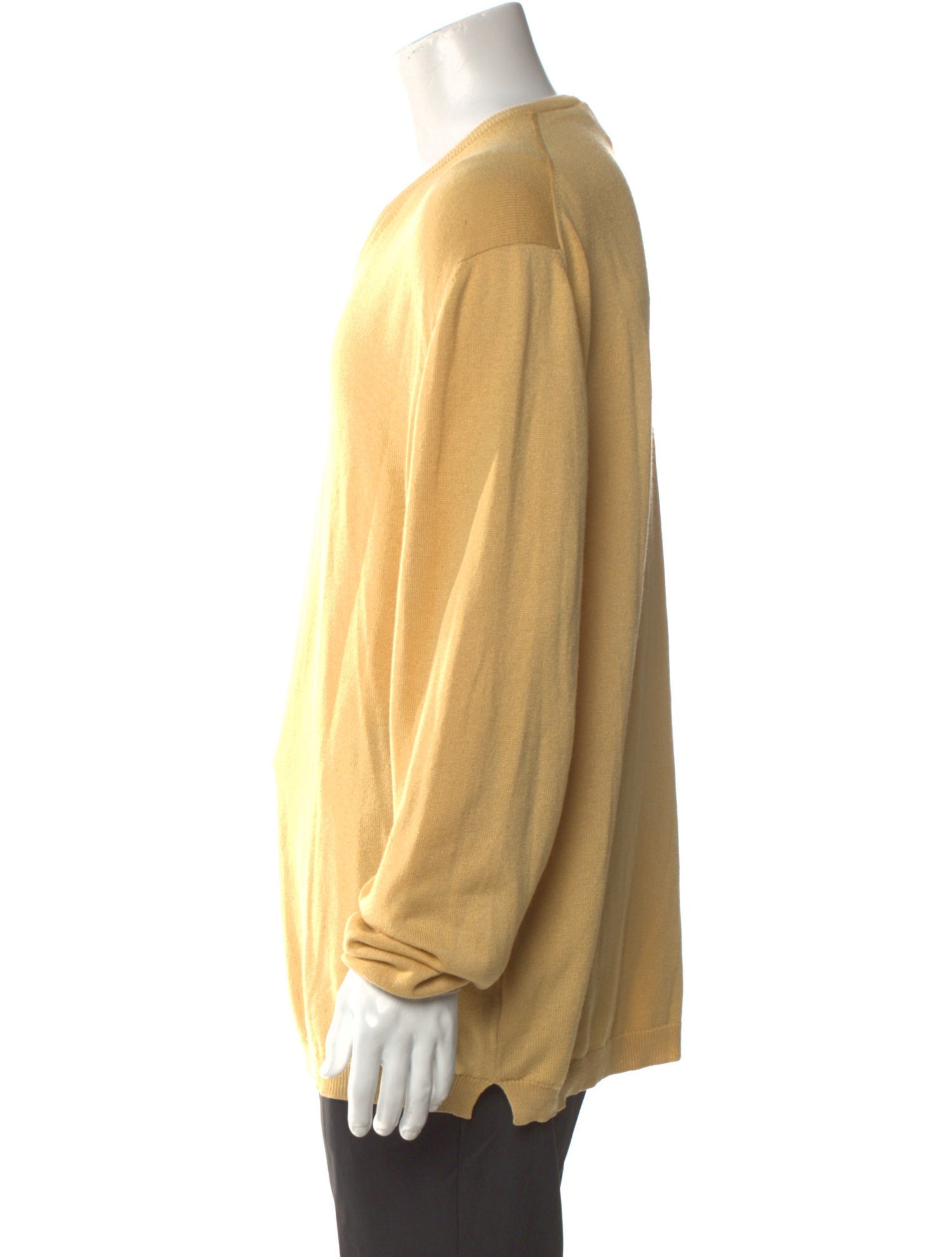 Ermenegildo Zegna Silk V-Neck Pullover