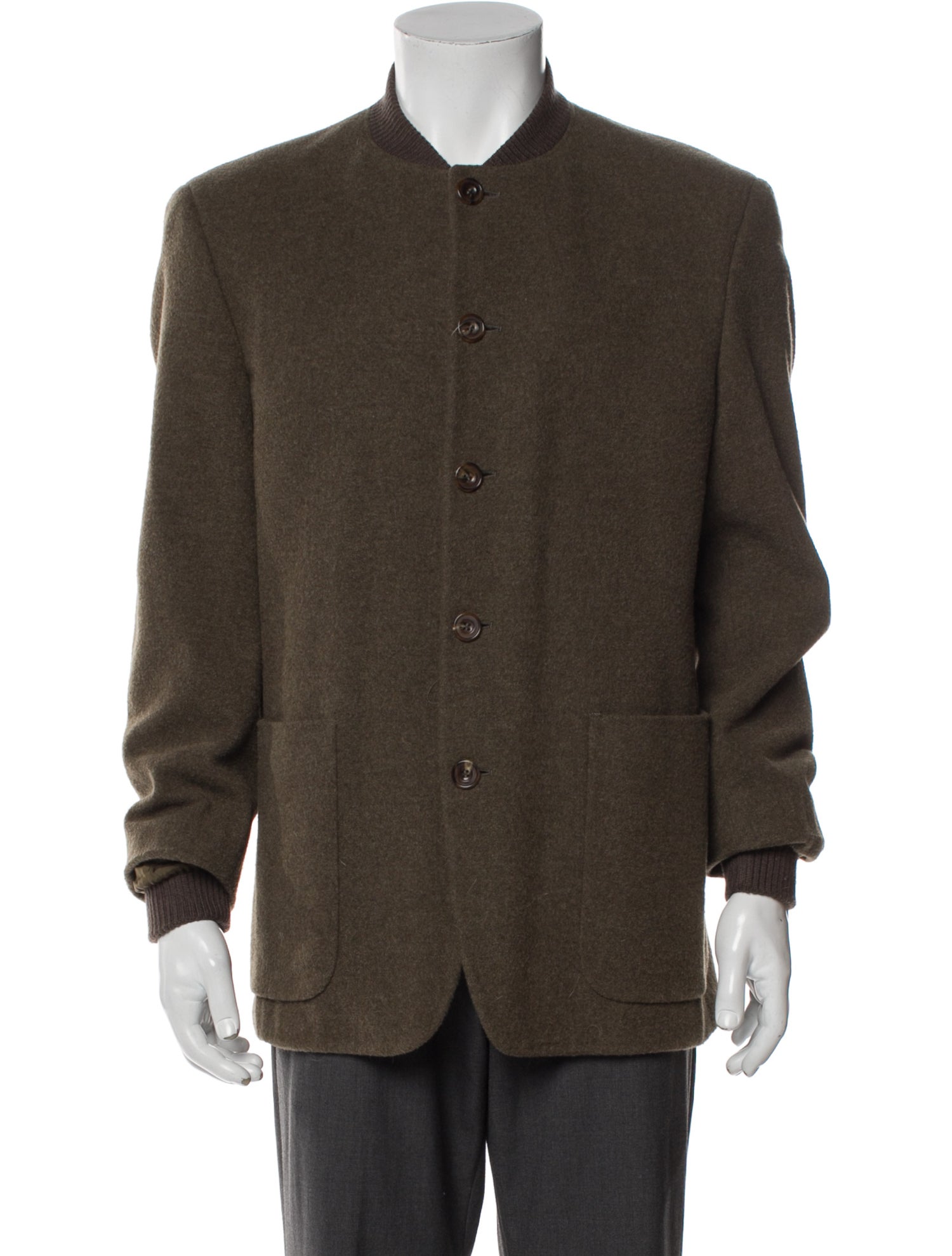Ermenegildo Zegna Wool Overcoat