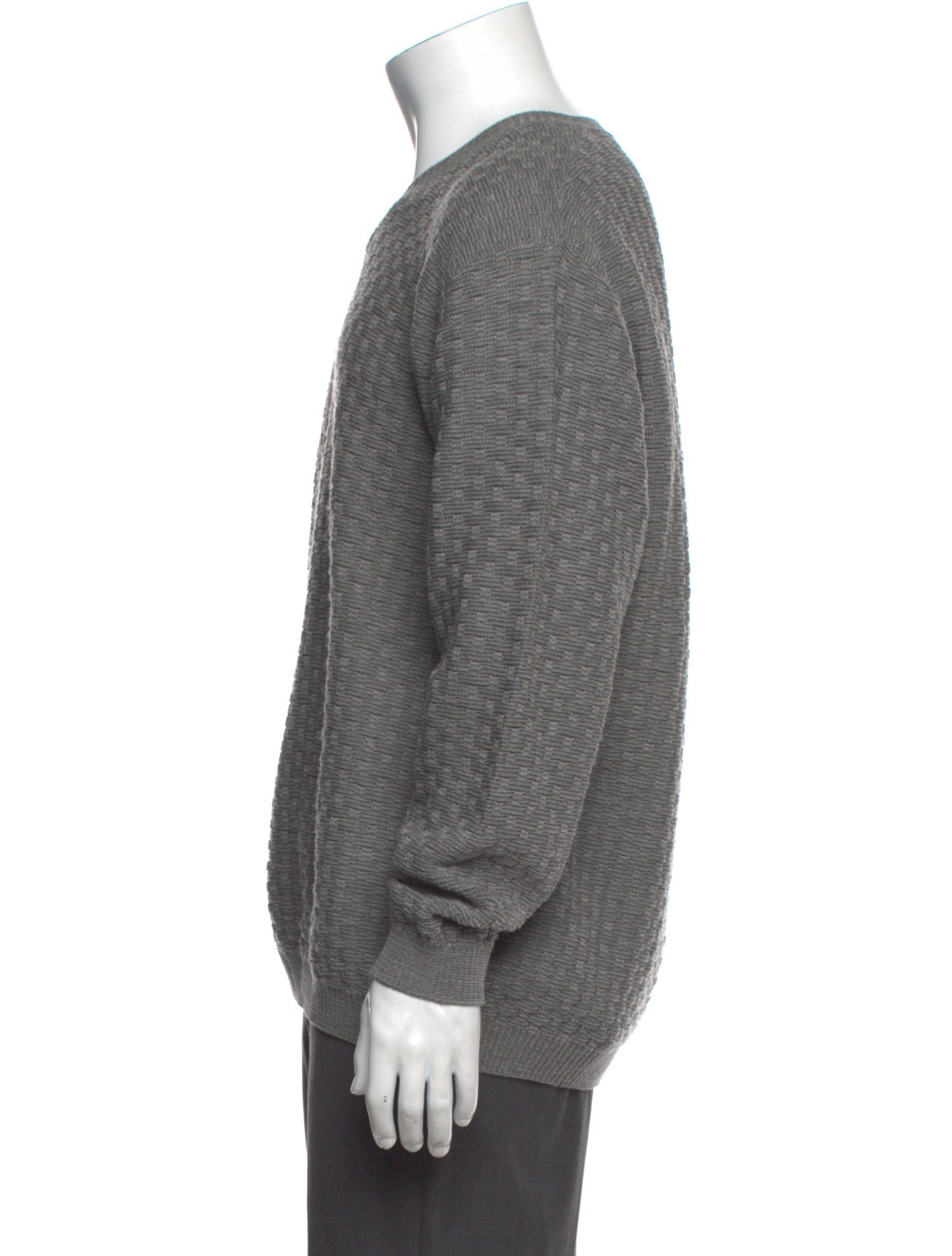 Ermenegildo Zegna V-Neck Long Sleeve Pullover