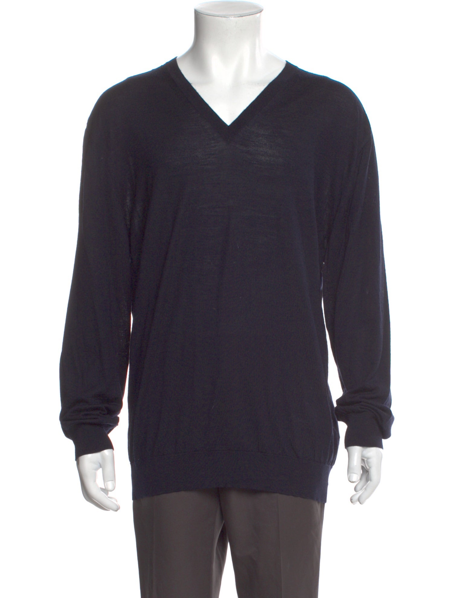 Ermenegildo Zegna Wool V-Neck Pullover