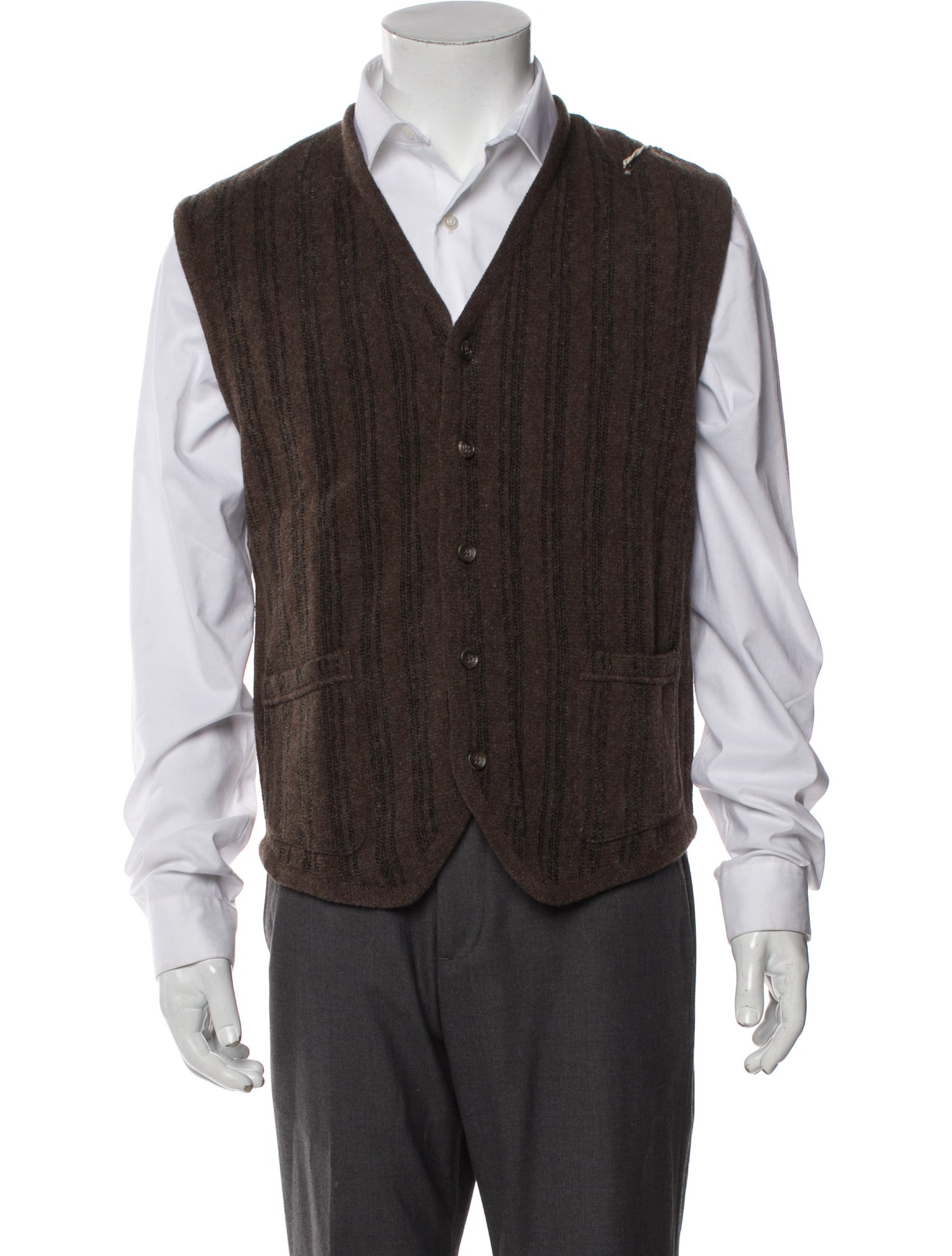 Ermenegildo Zegna Lambswool Vest w/ Tags