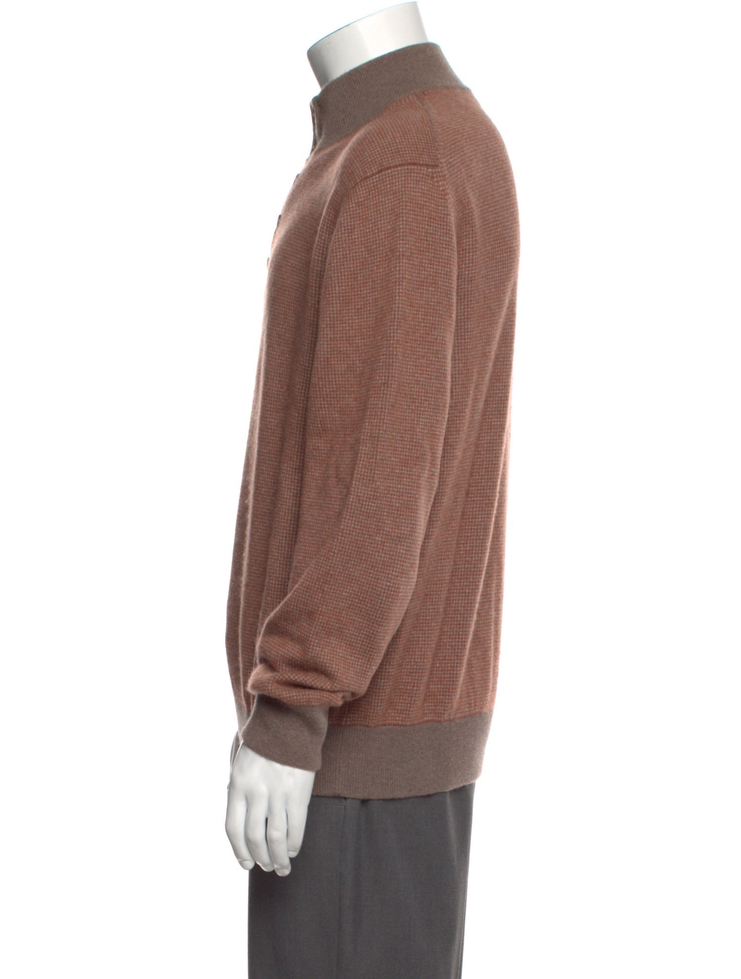 Ermenegildo Zegna Cashmere Mock Neck Pullover