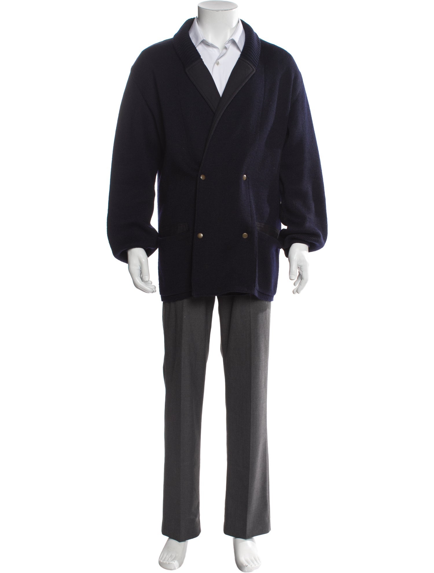 Ermenegildo Zegna Wool Overcoat