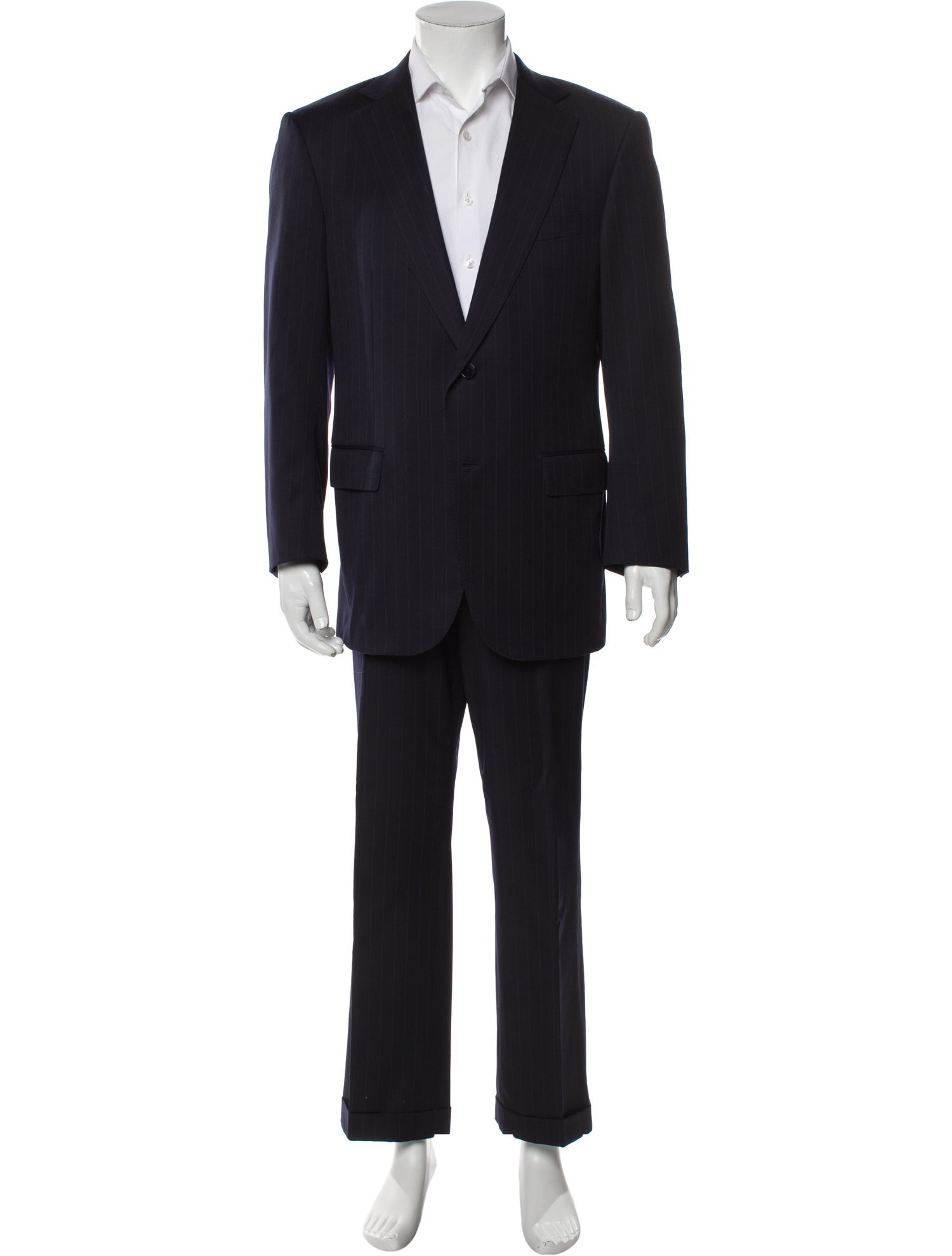 Ermenegildo Zegna Striped Two-Piece Suit