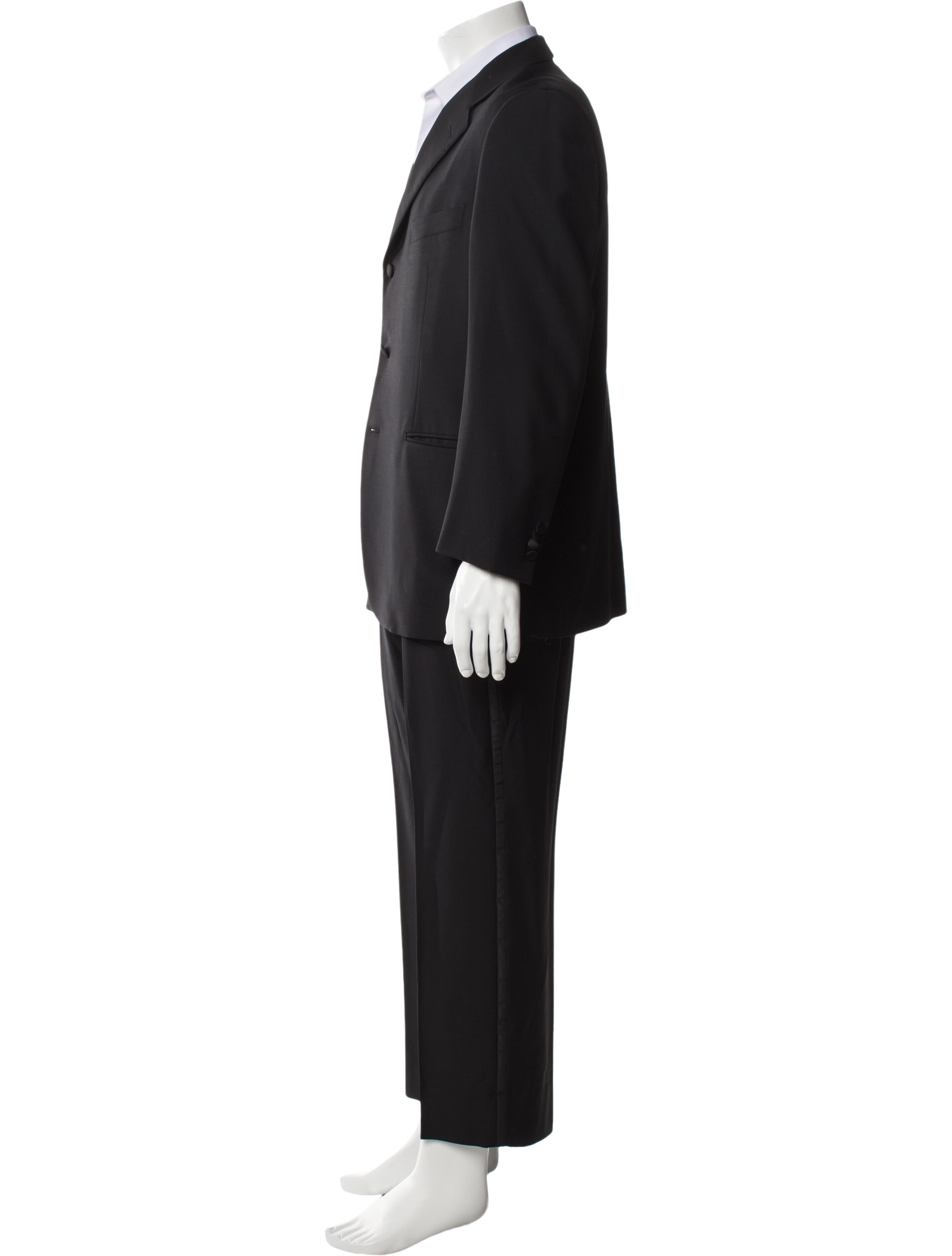 Ermenegildo Zegna Wool Striped Two-Piece Suit