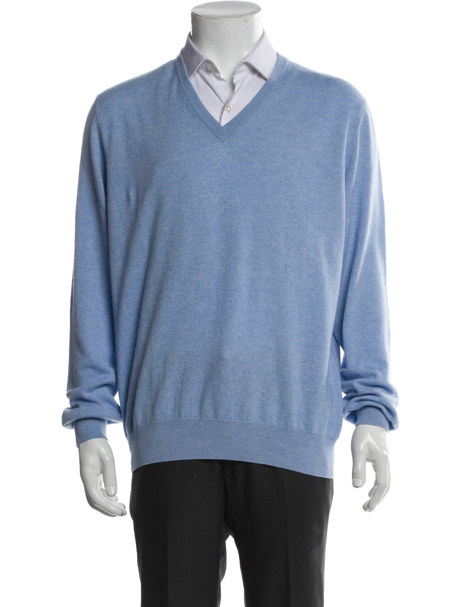 Ermenegildo Zegna Cashmere V-Neck Pullover