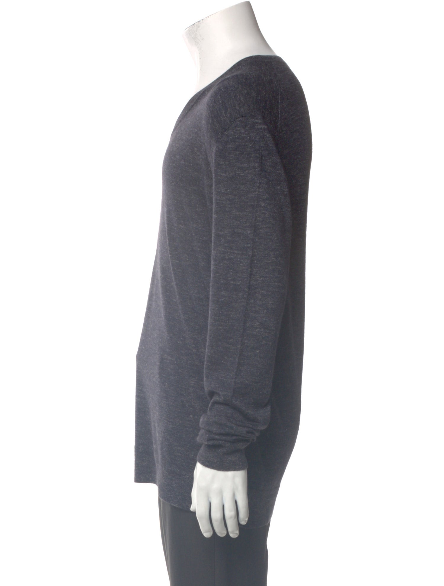 Ermenegildo Zegna V-Neck Long Sleeve Pullover