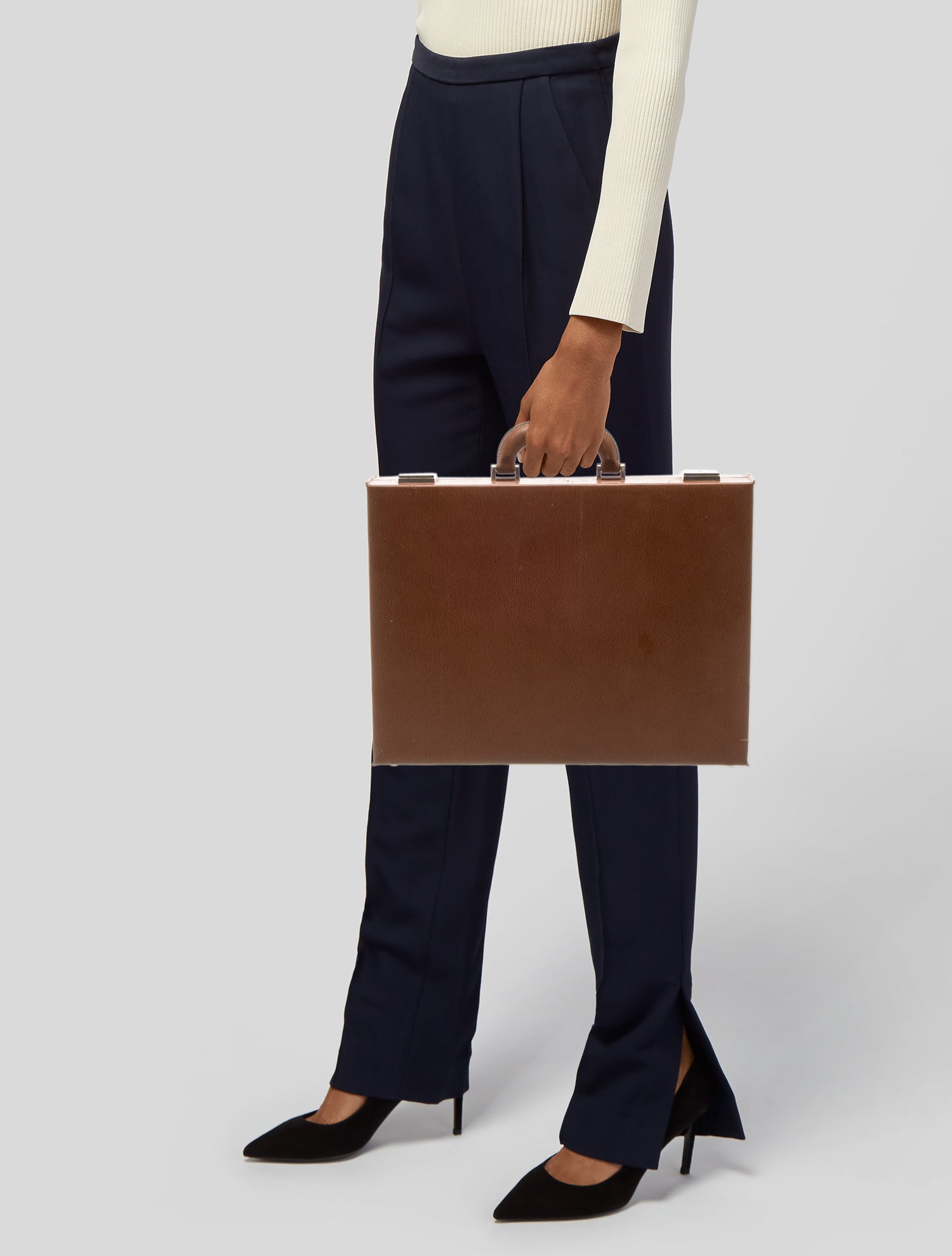 Ermenegildo Zegna Leather Briefcase