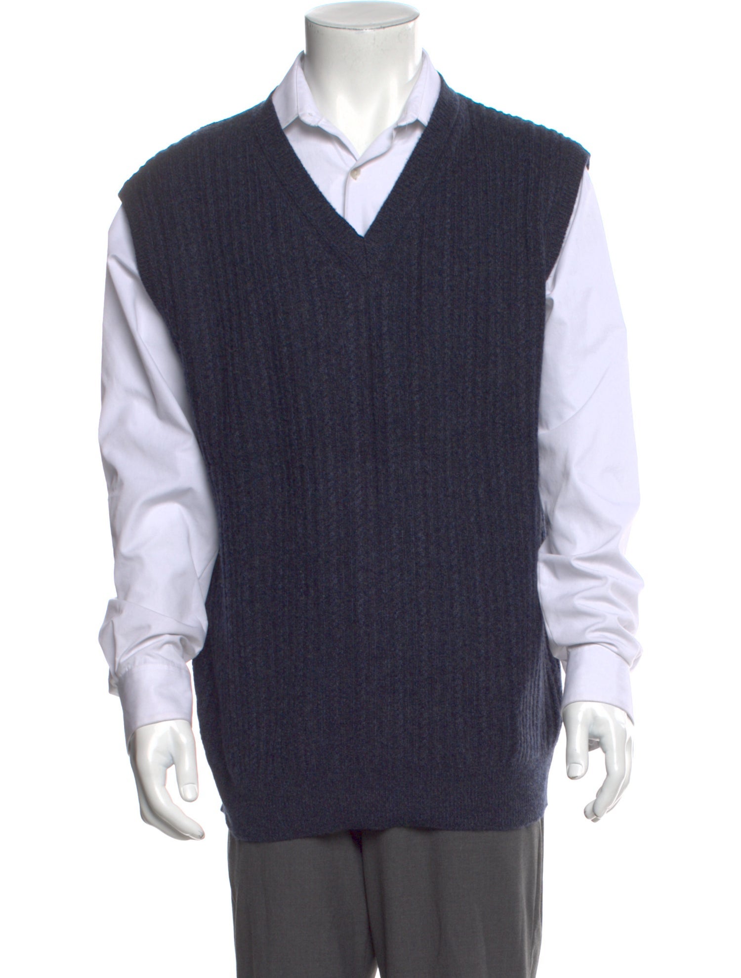 Ermenegildo Zegna Cashmere V-Neck Sweater Vest