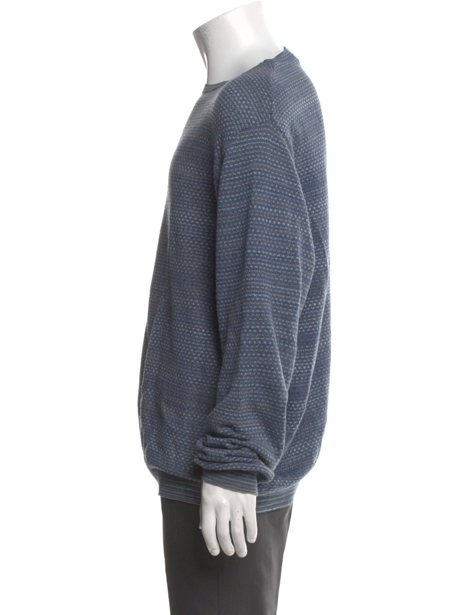 Ermenegildo Zegna Crew Neck Long Sleeve Pullover