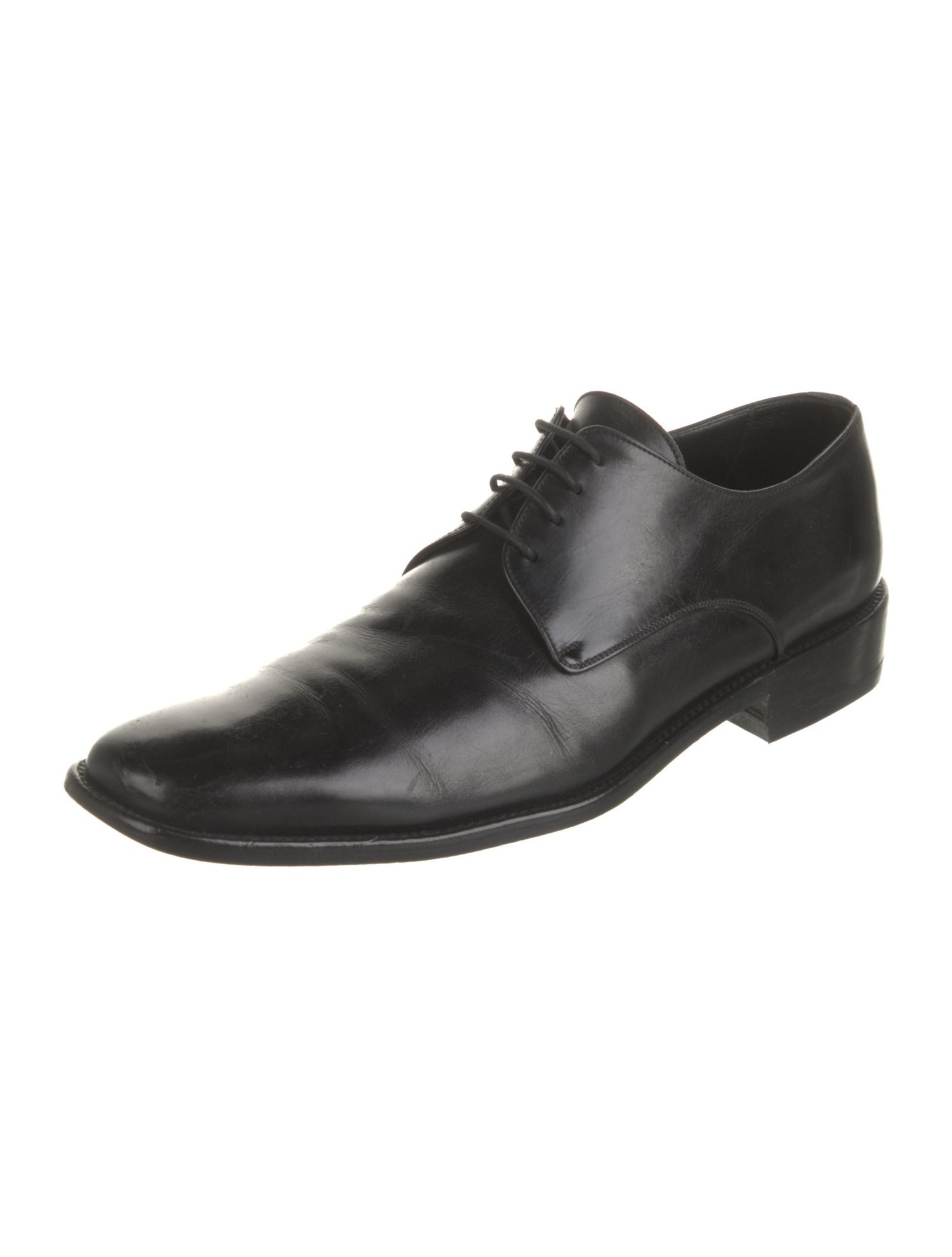Ermenegildo Zegna Leather Derby Shoes